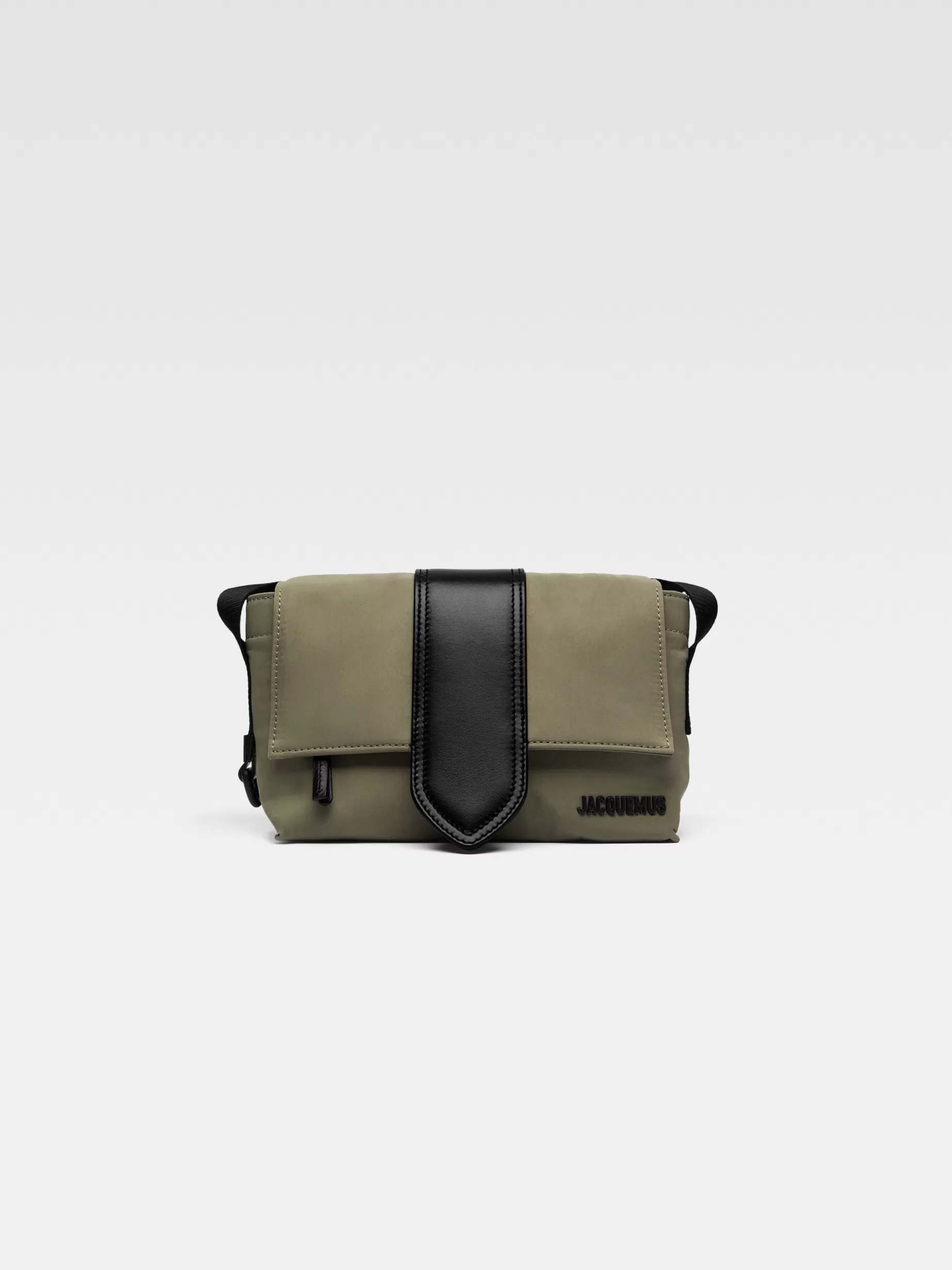 Clearance Jacquemus De Bambino kleine messenger-tas Khaki