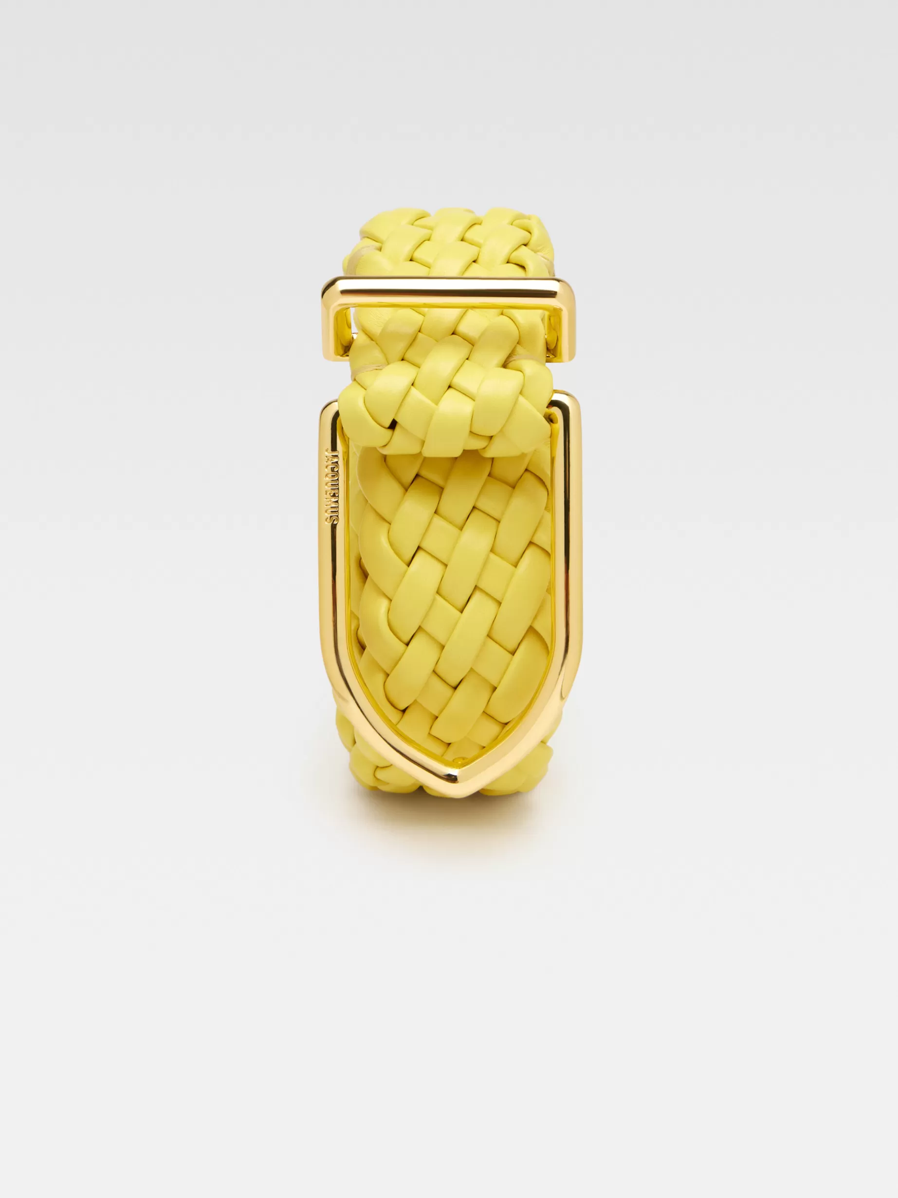 Fashion Jacquemus De Bambino riem Yellow