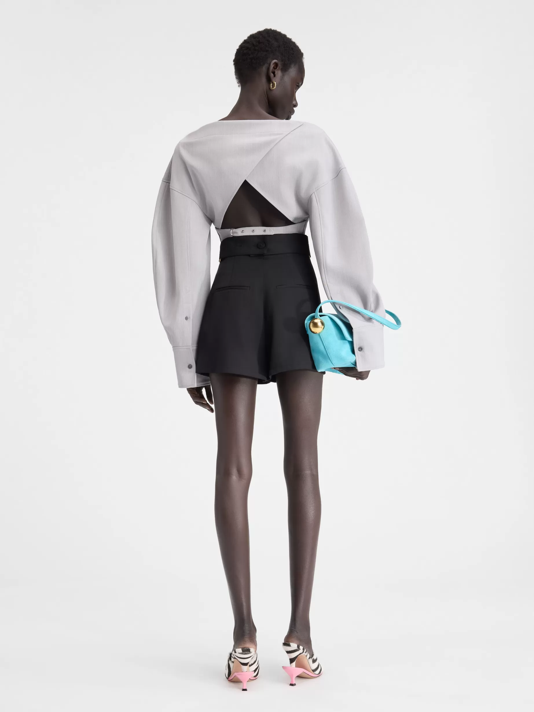 Flash Sale Jacquemus De Bari korte broek Black