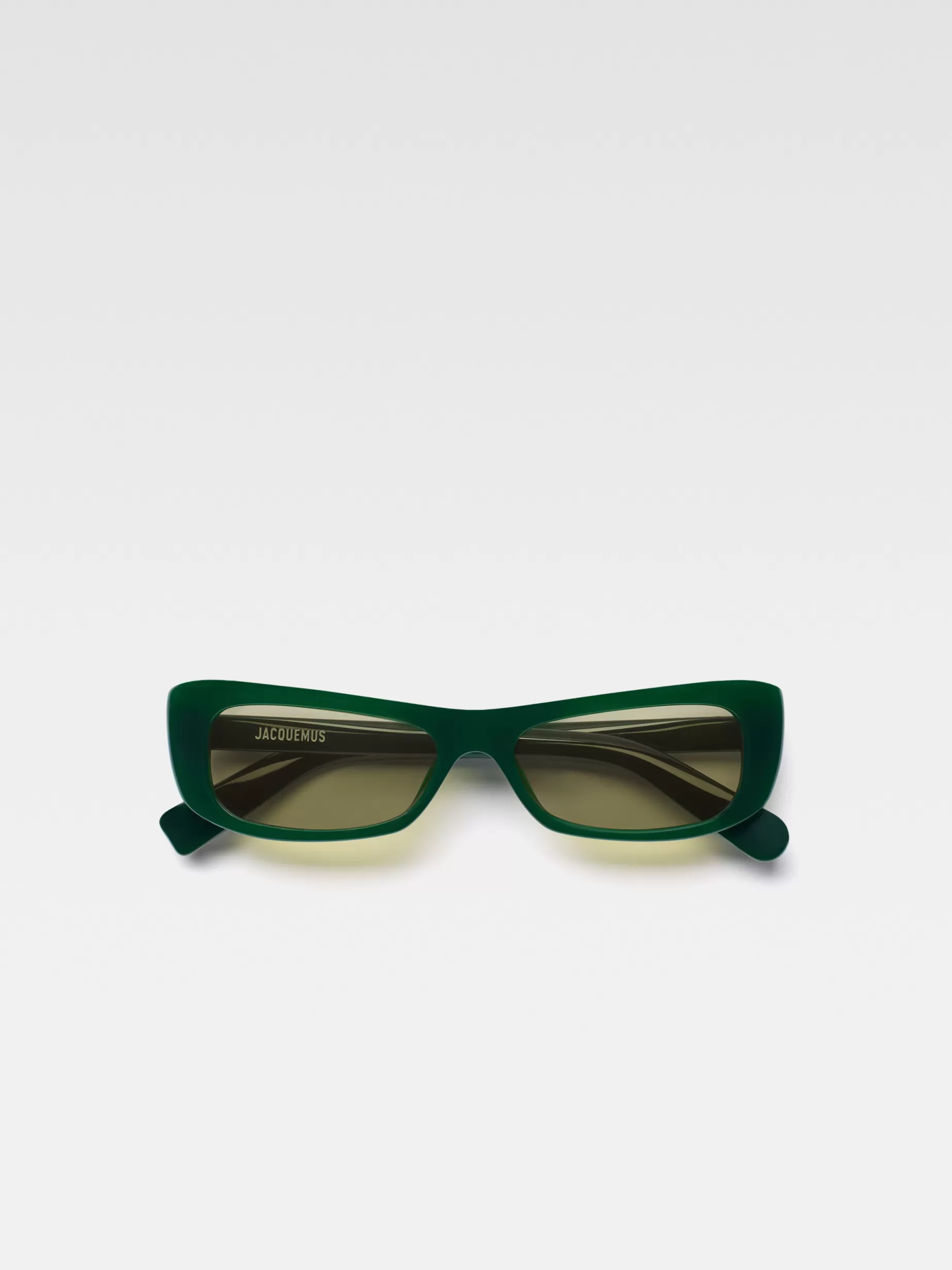 Best Sale Jacquemus De Capri zonnebril DarkGreen