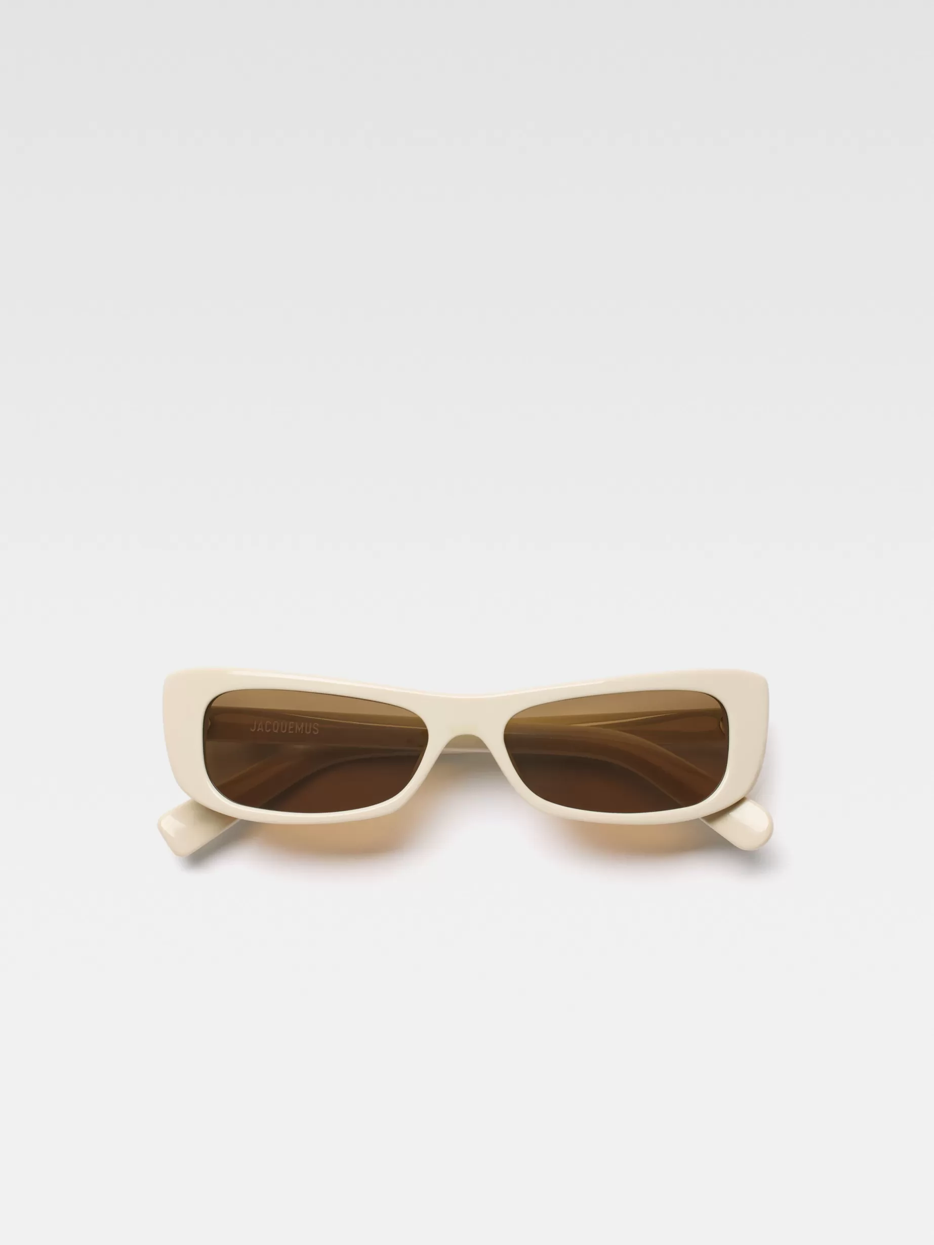 Discount Jacquemus De Capri zonnebril Beige