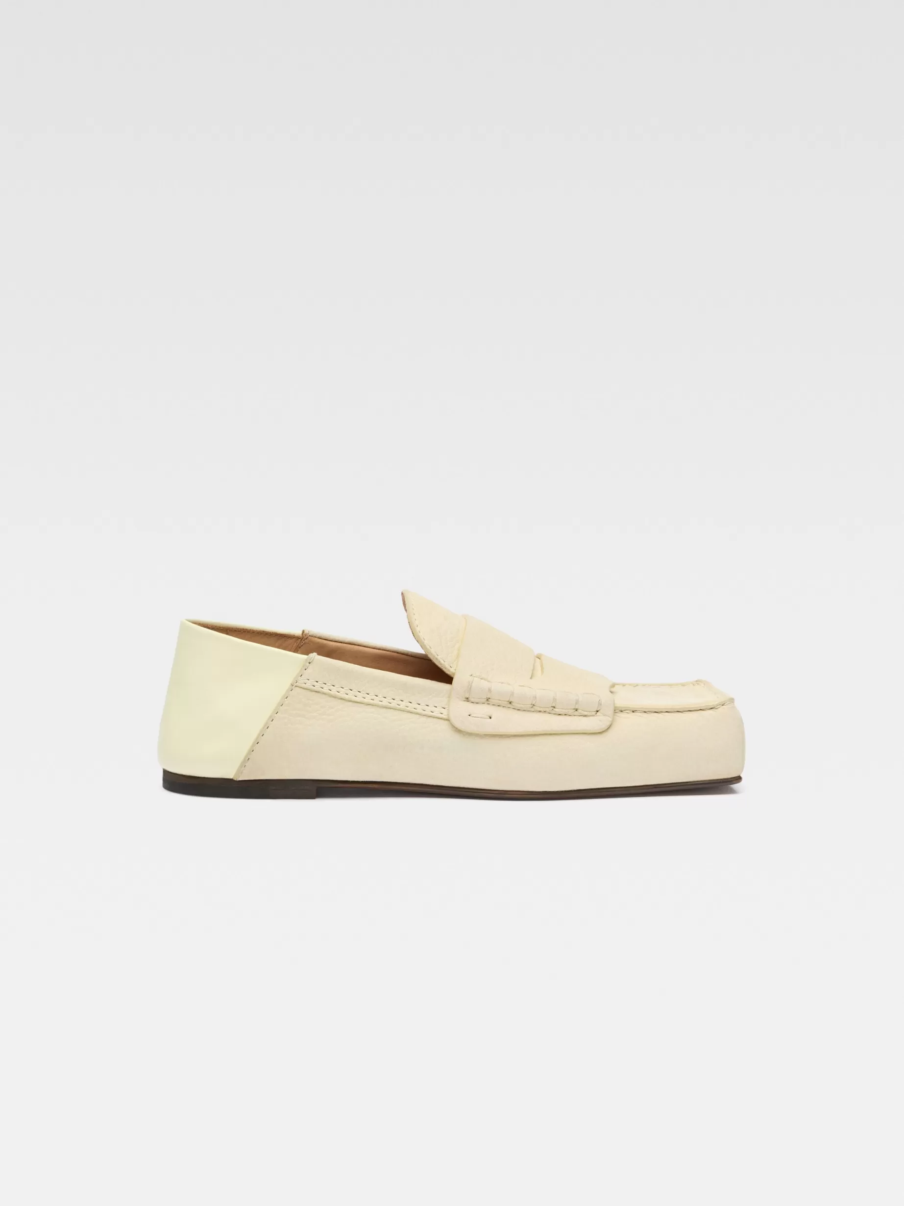 Cheap Jacquemus De Carré instappers PaleYellow