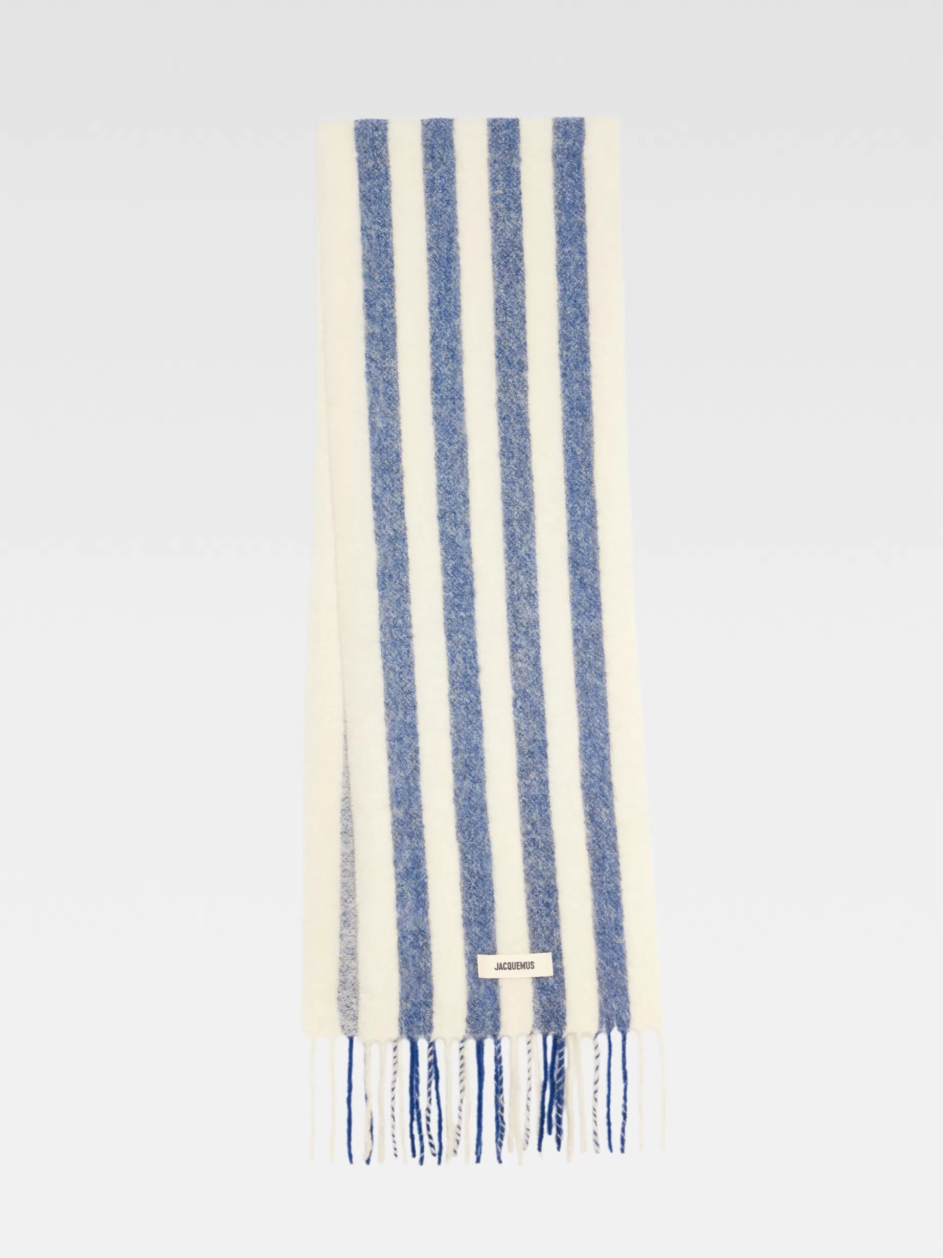 Best Jacquemus De Carro sjaal PrintWhite&BlueStripes