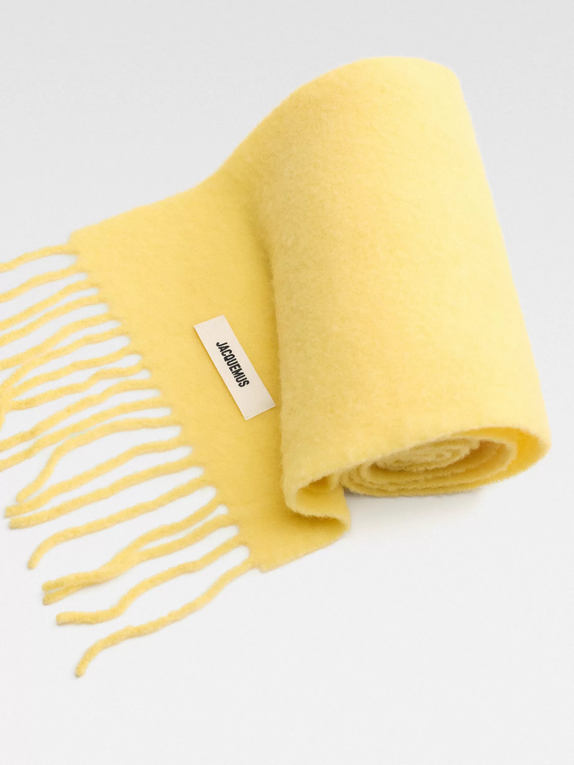 Cheap Jacquemus De Carro sjaal Yellow