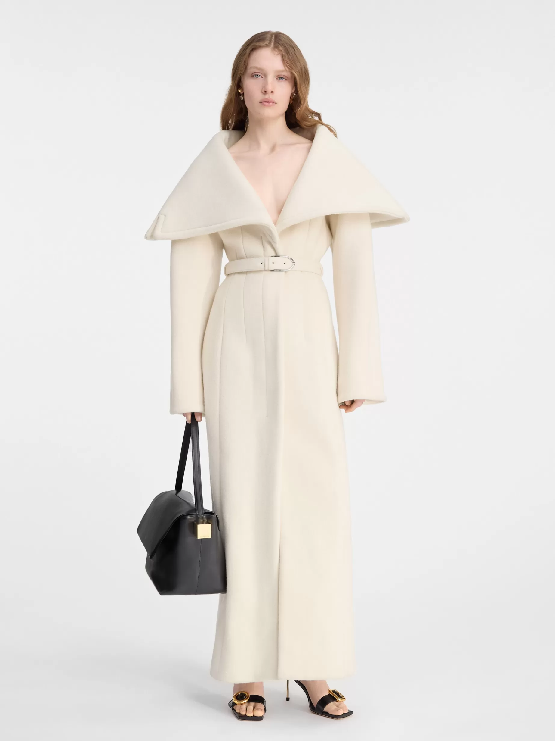 Fashion Jacquemus De Caruso jas Off-White