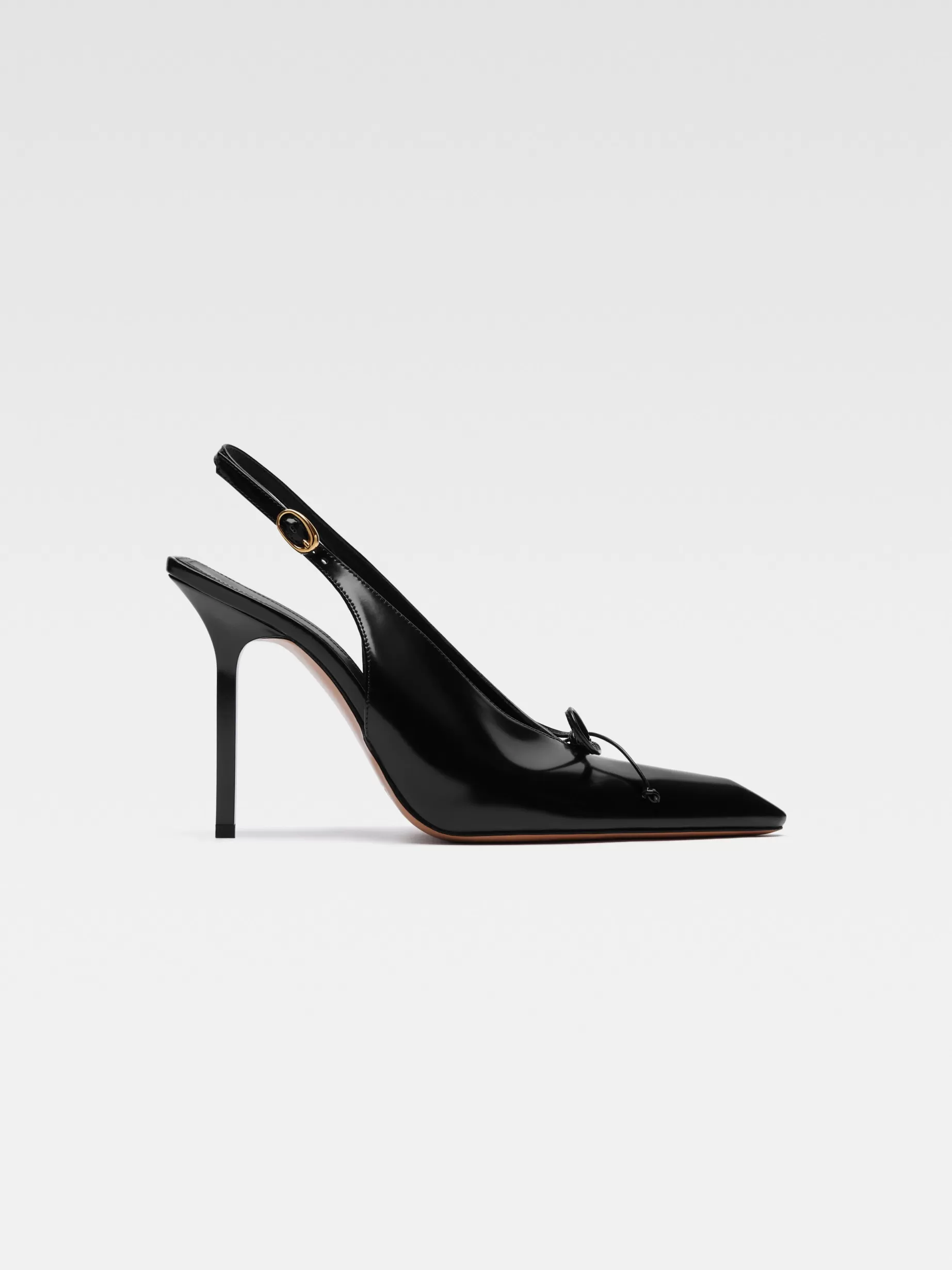 Best Jacquemus De Cubisto hoge slingbacks Black