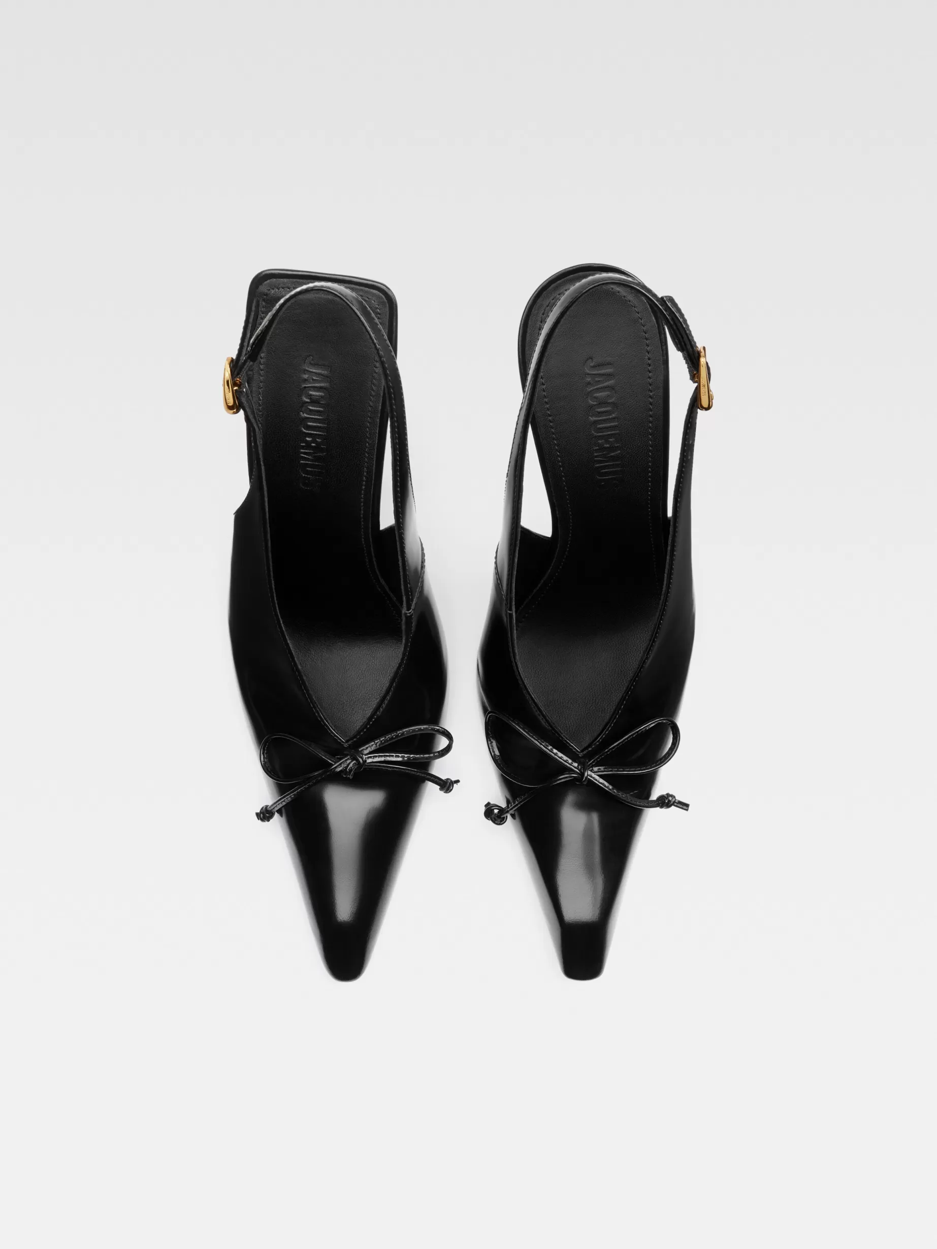 Best Jacquemus De Cubisto hoge slingbacks Black