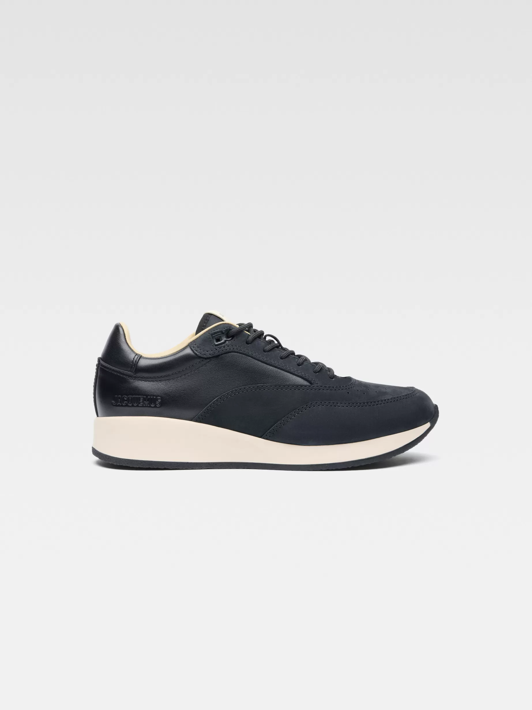 Shop Jacquemus De Daddy sneakers Black