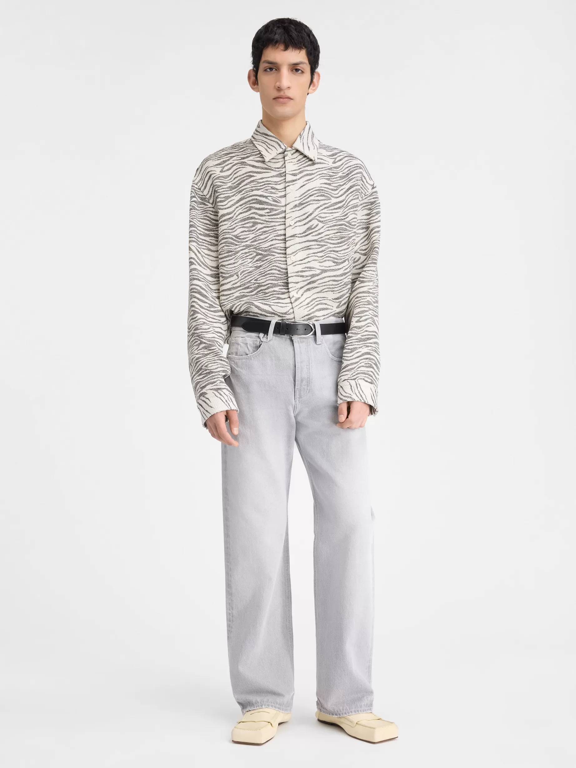 Best Sale Jacquemus De de-Nîmes rechte denim broek