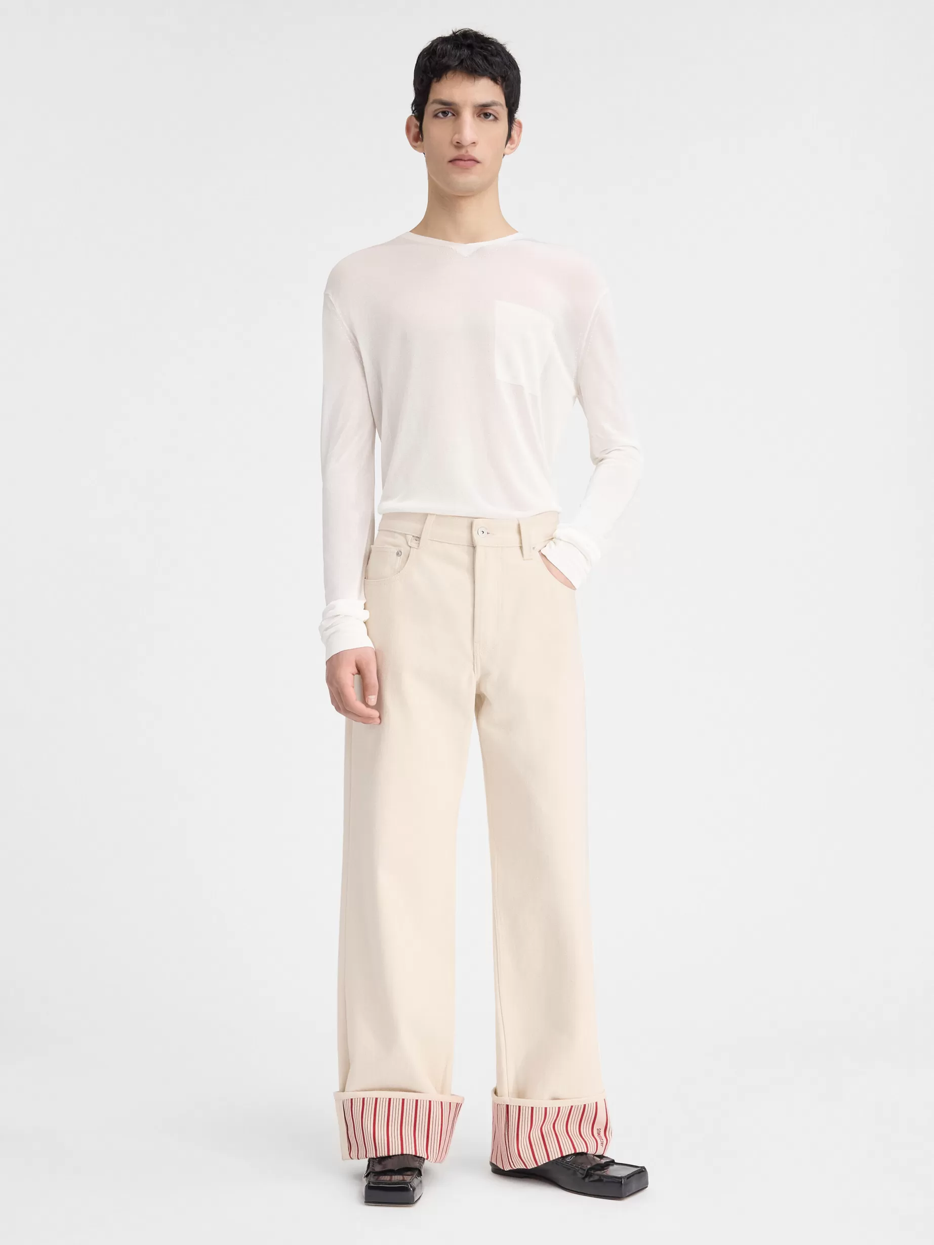 Clearance Jacquemus De de-Nîmes wijde denim broek