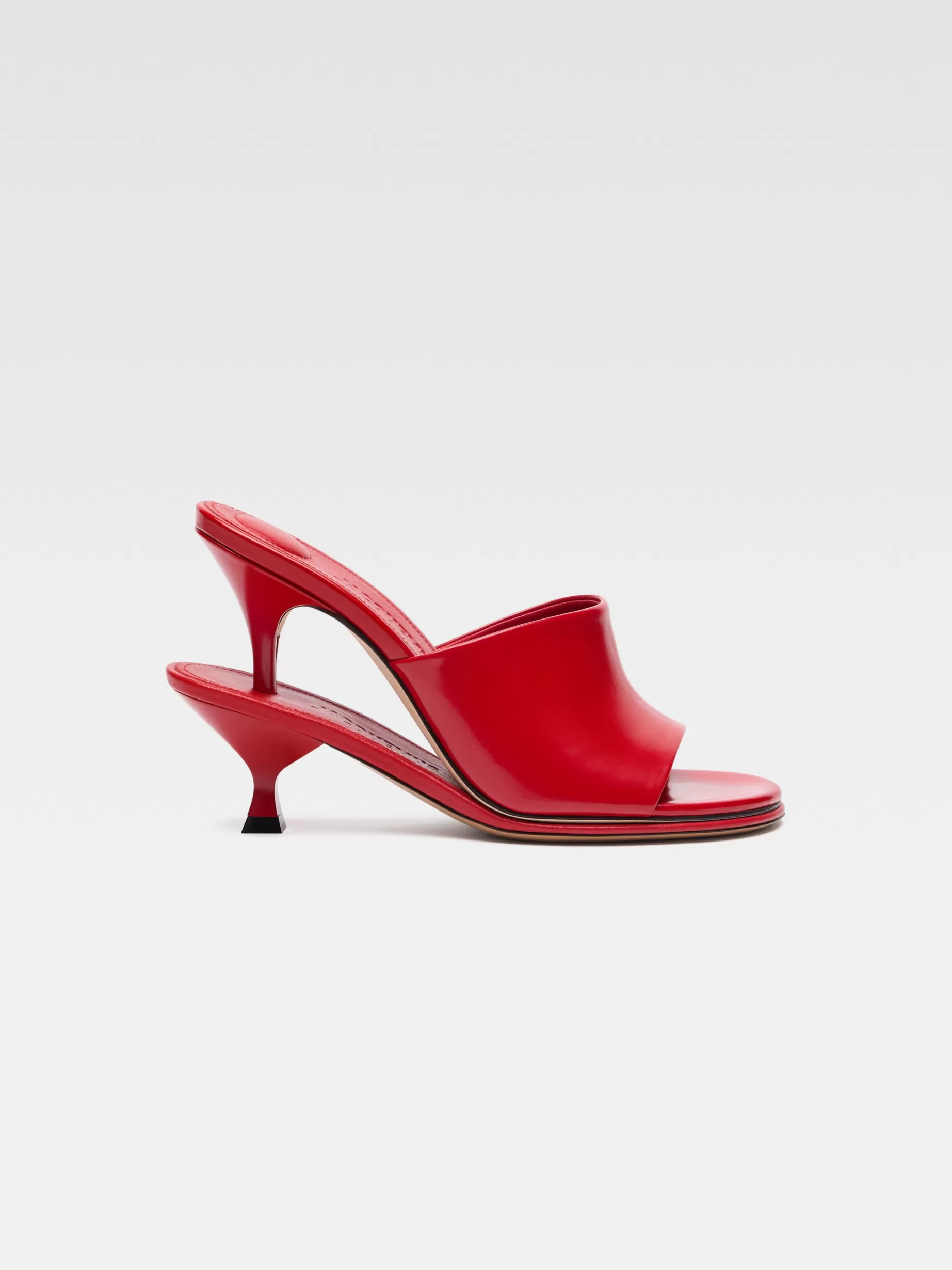 Cheap Jacquemus De dubbele muiltjes Red