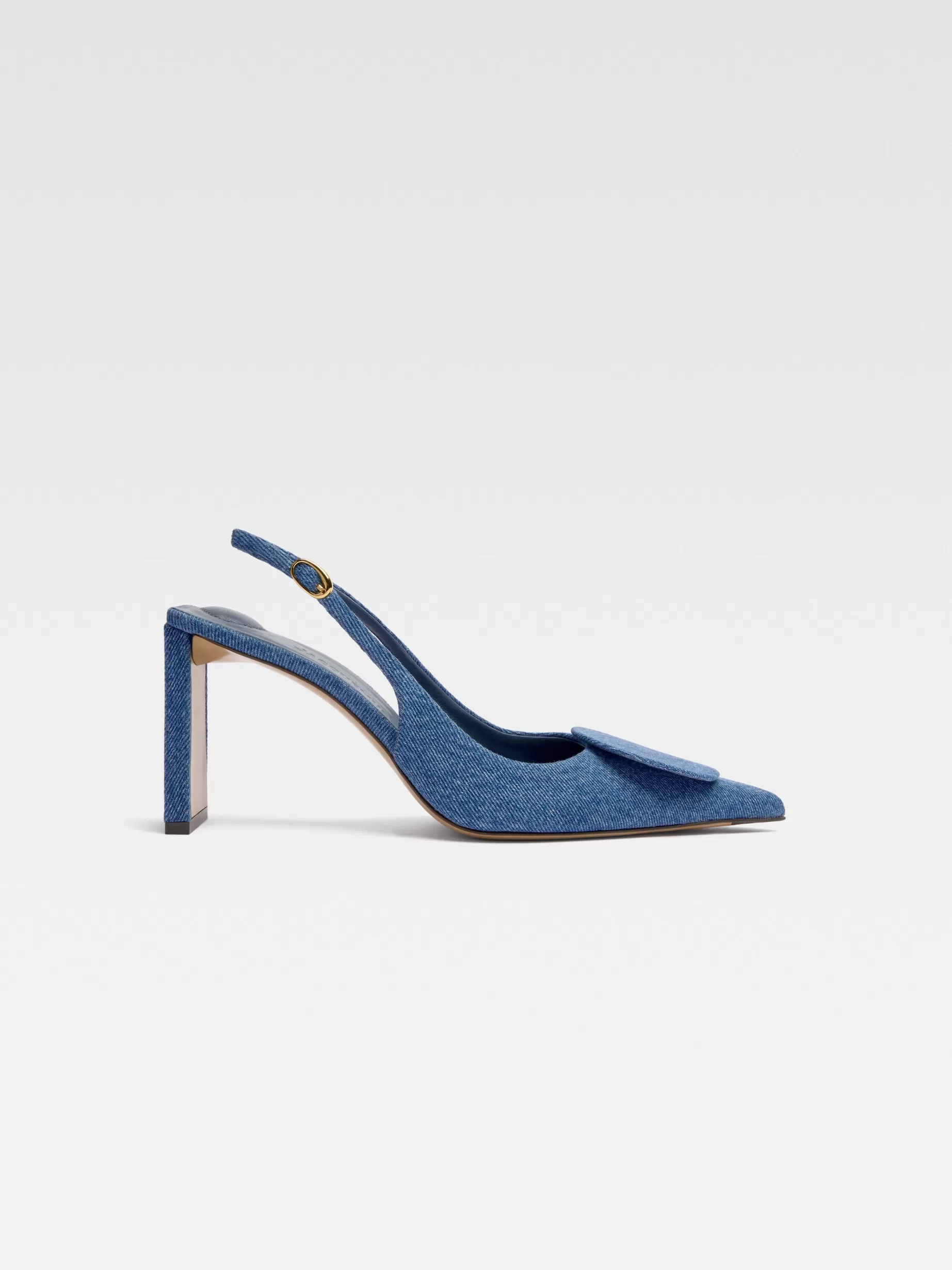 Cheap Jacquemus De Duelo hoge slingbacks Blue