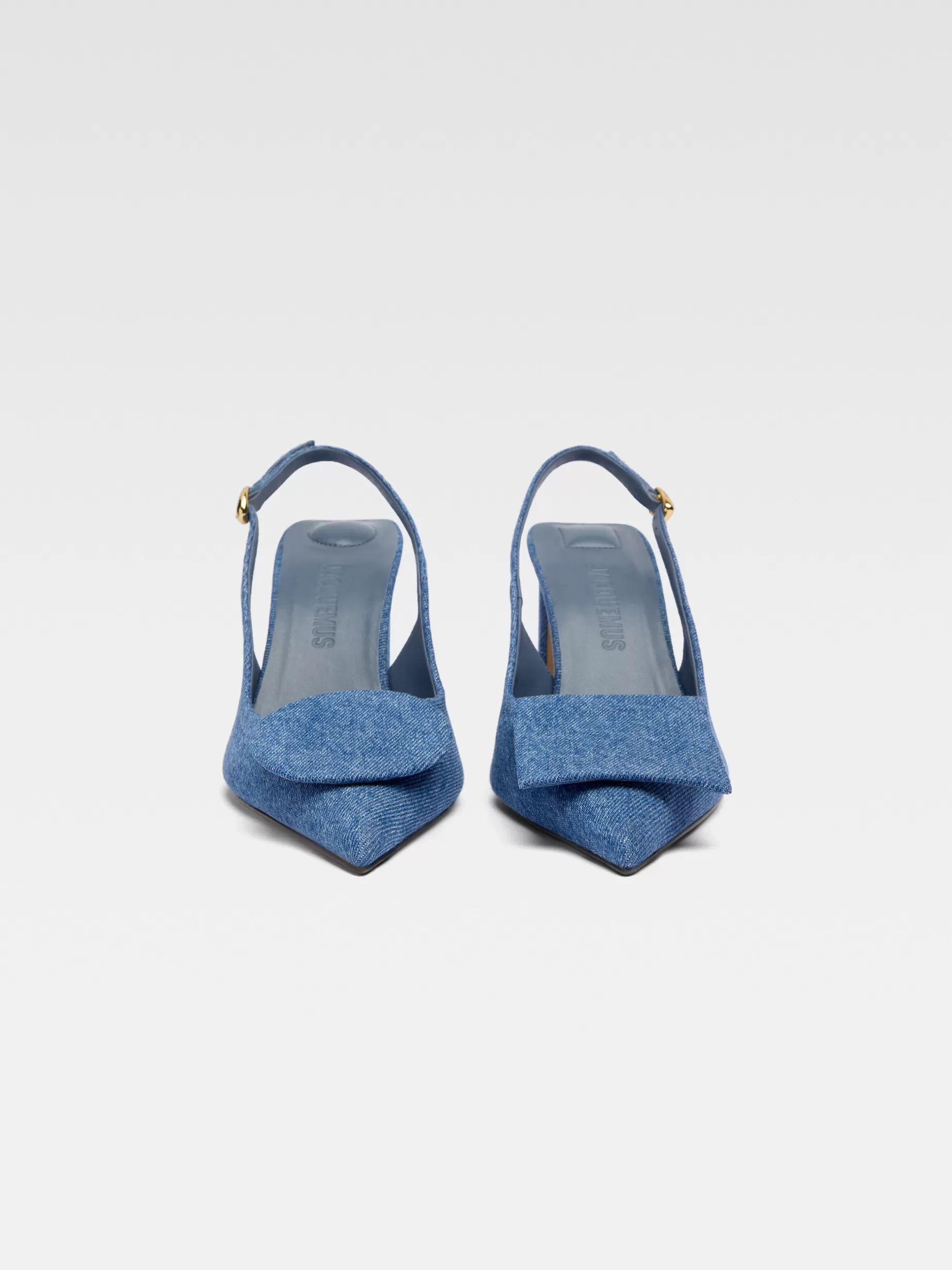 Cheap Jacquemus De Duelo hoge slingbacks Blue