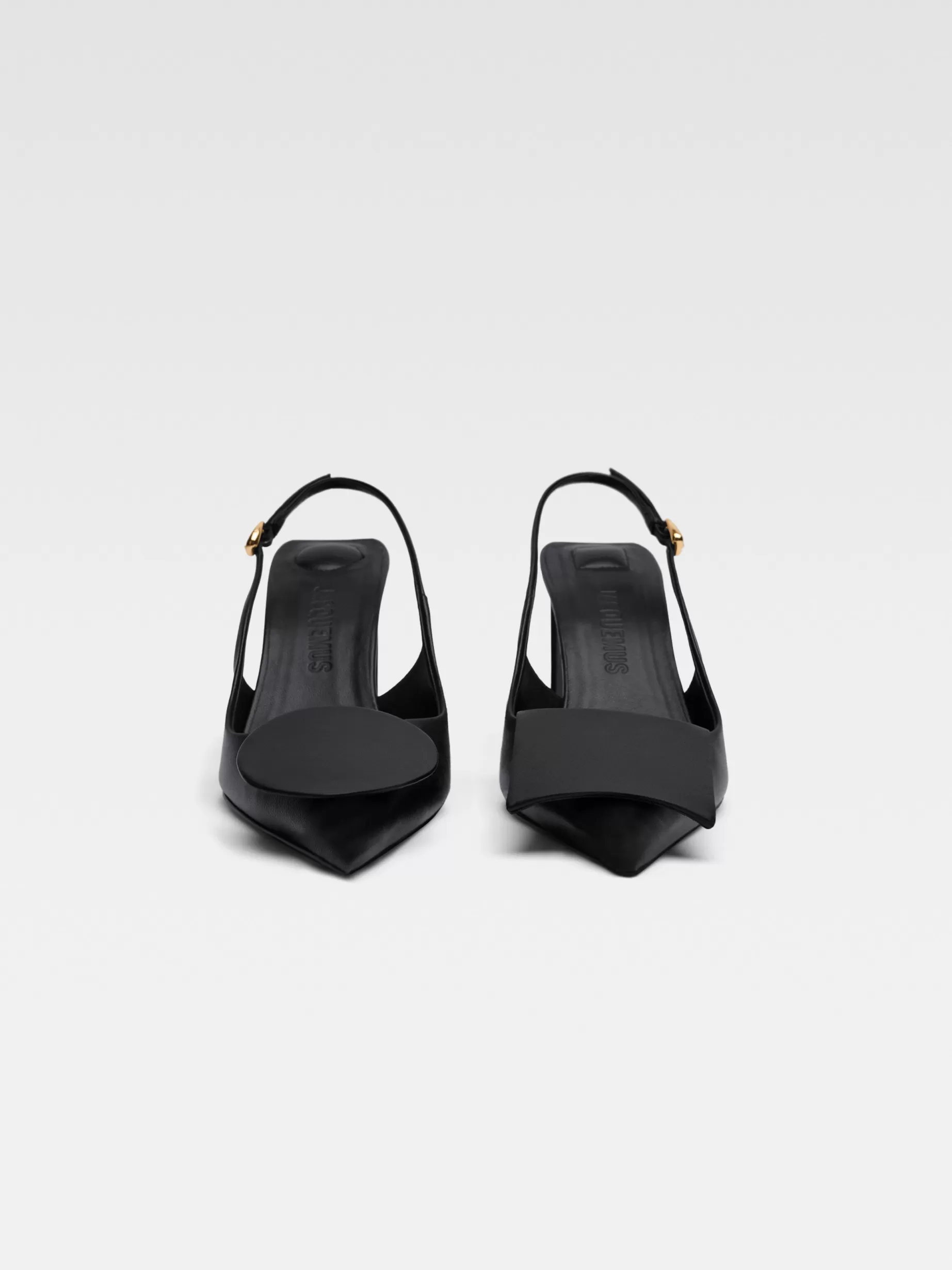 Best Jacquemus De Duelo hoge slingbacks Black