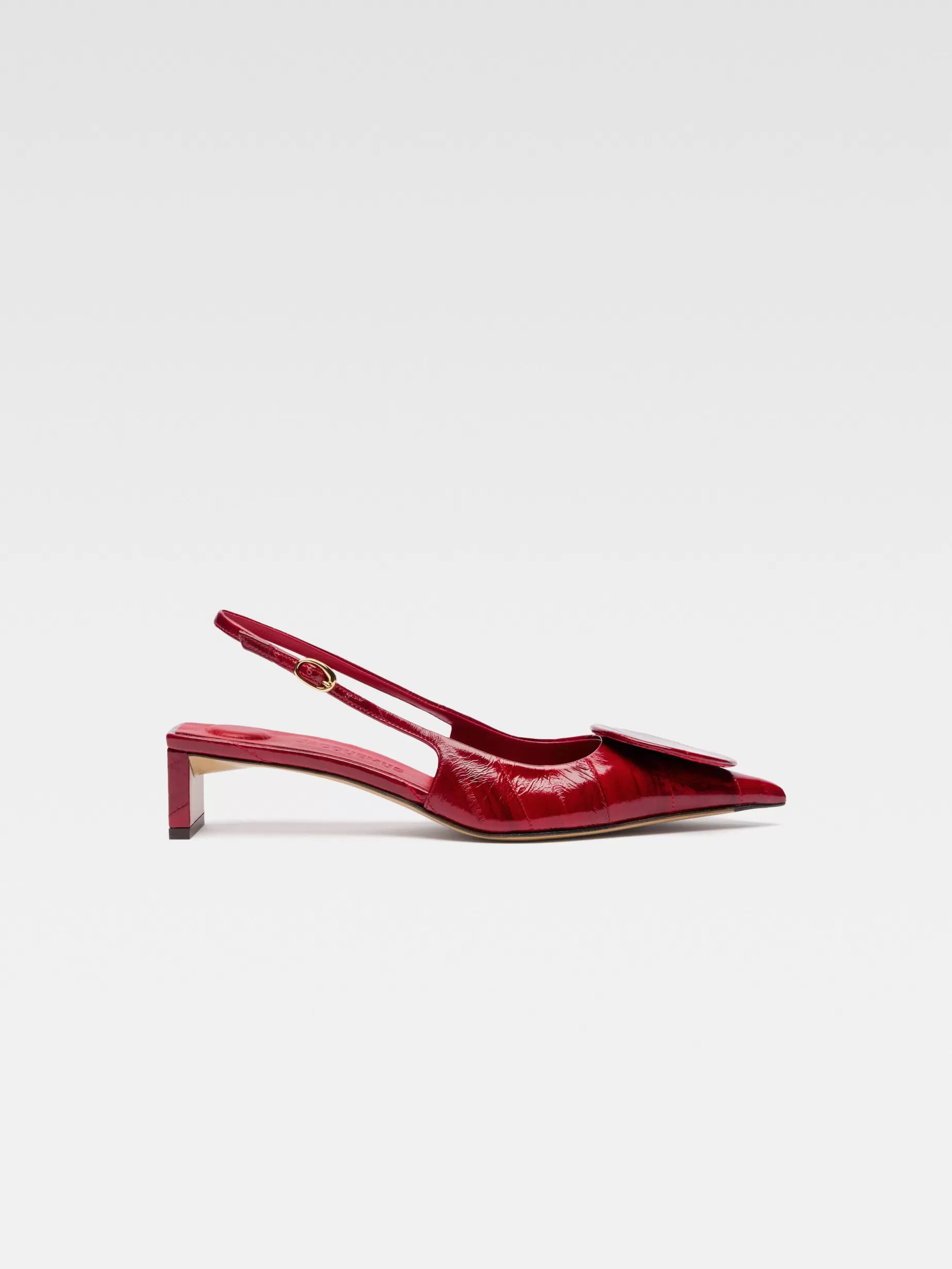 Best Jacquemus De Duelo lage slingbacks DarkRed