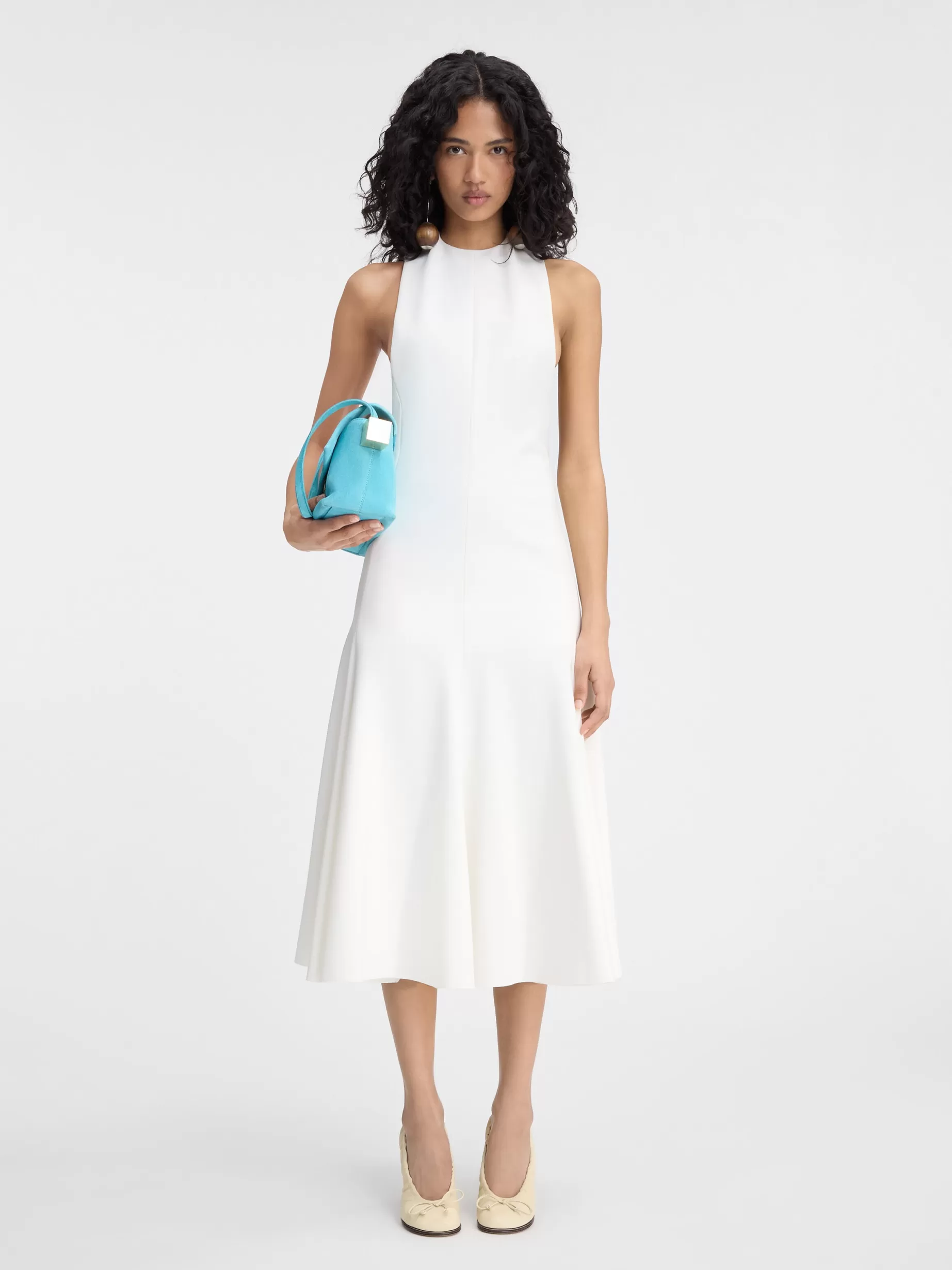 Best Jacquemus De Favola jurk White