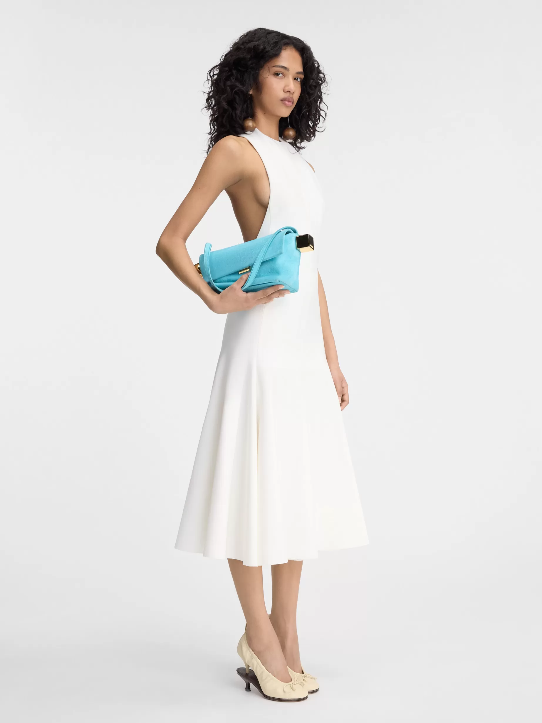 Best Jacquemus De Favola jurk White