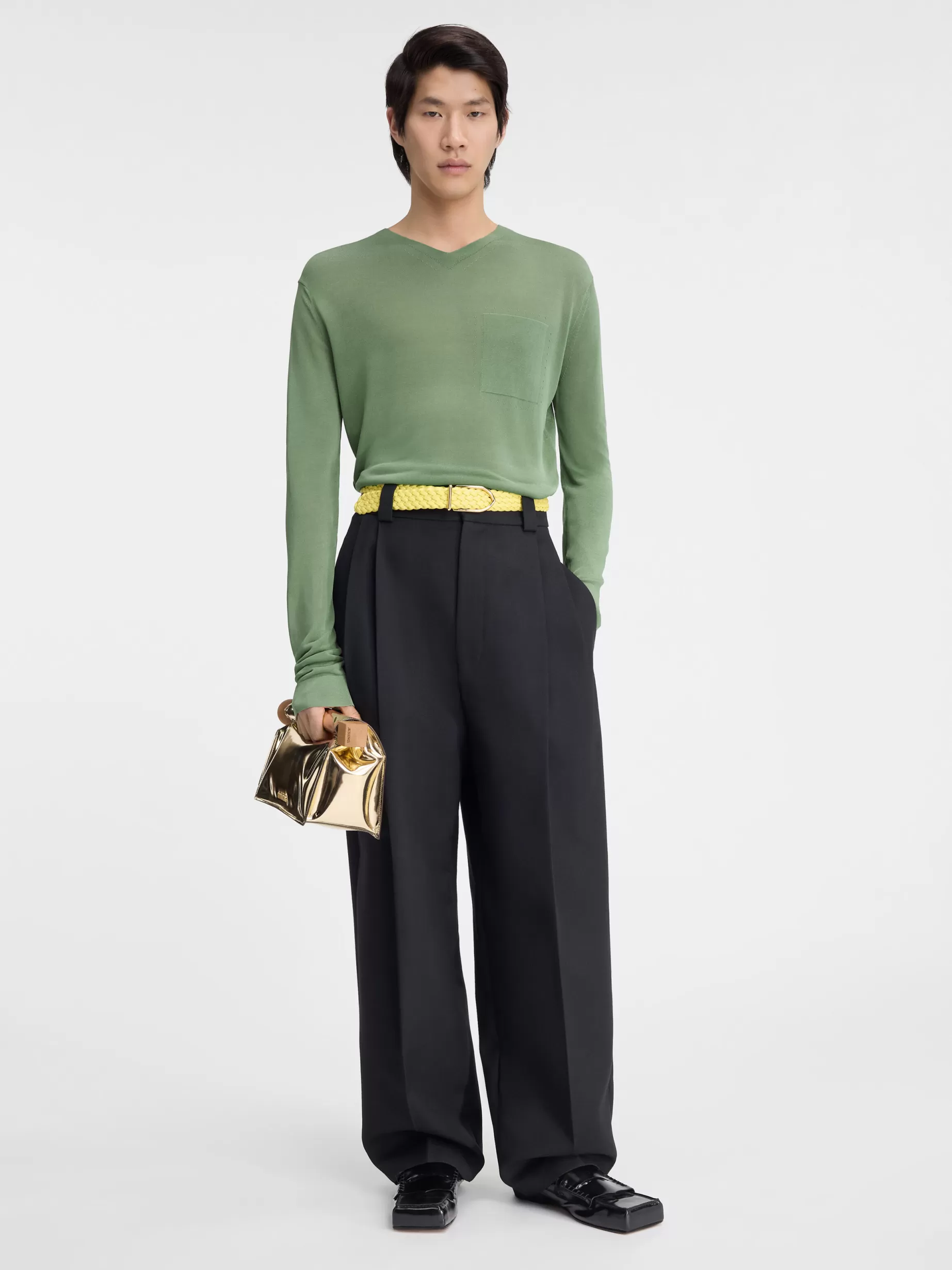 Best Jacquemus De gebreide Paseo LightGreen