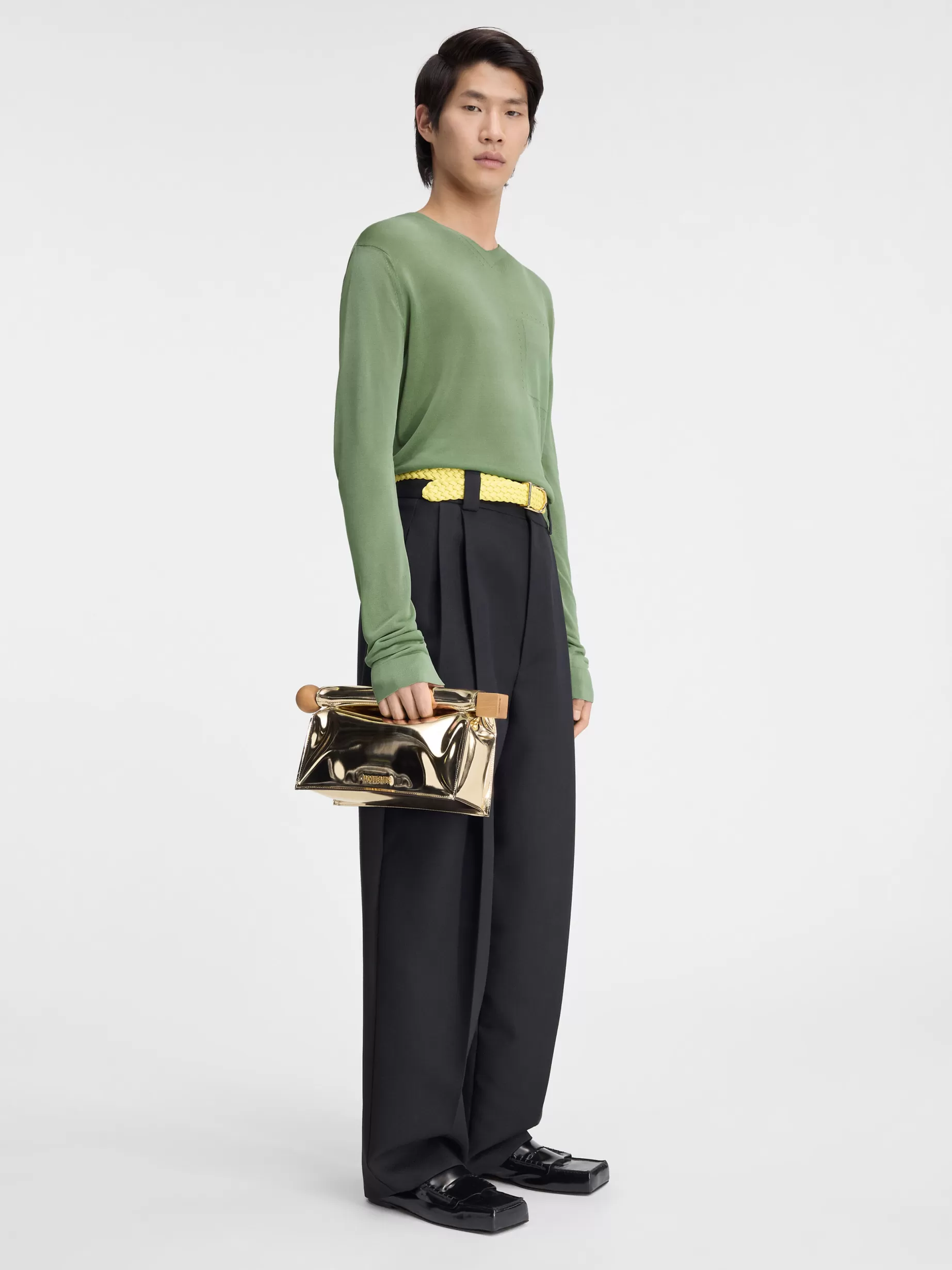 Best Jacquemus De gebreide Paseo LightGreen