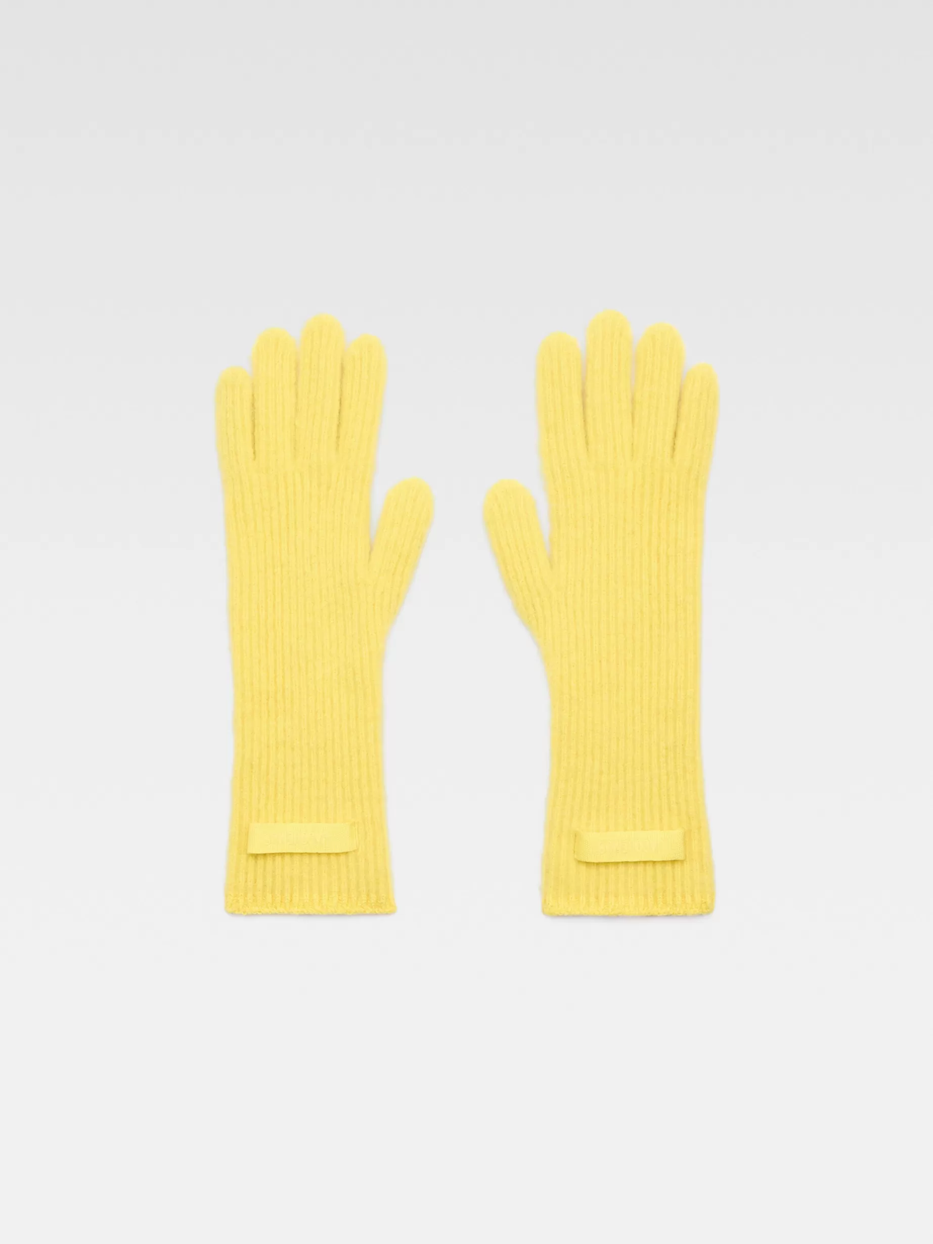 Store Jacquemus De Gros Grain handschoenen Yellow