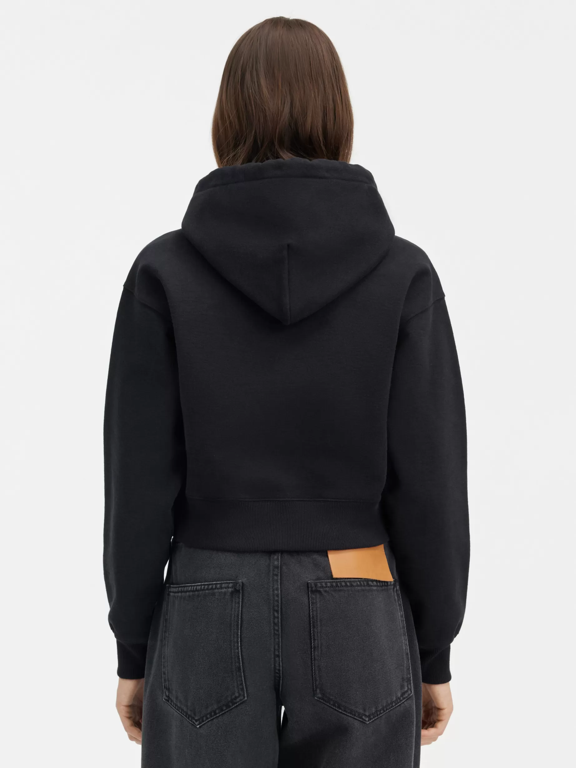 Discount Jacquemus De Gros Grain hoodie Black