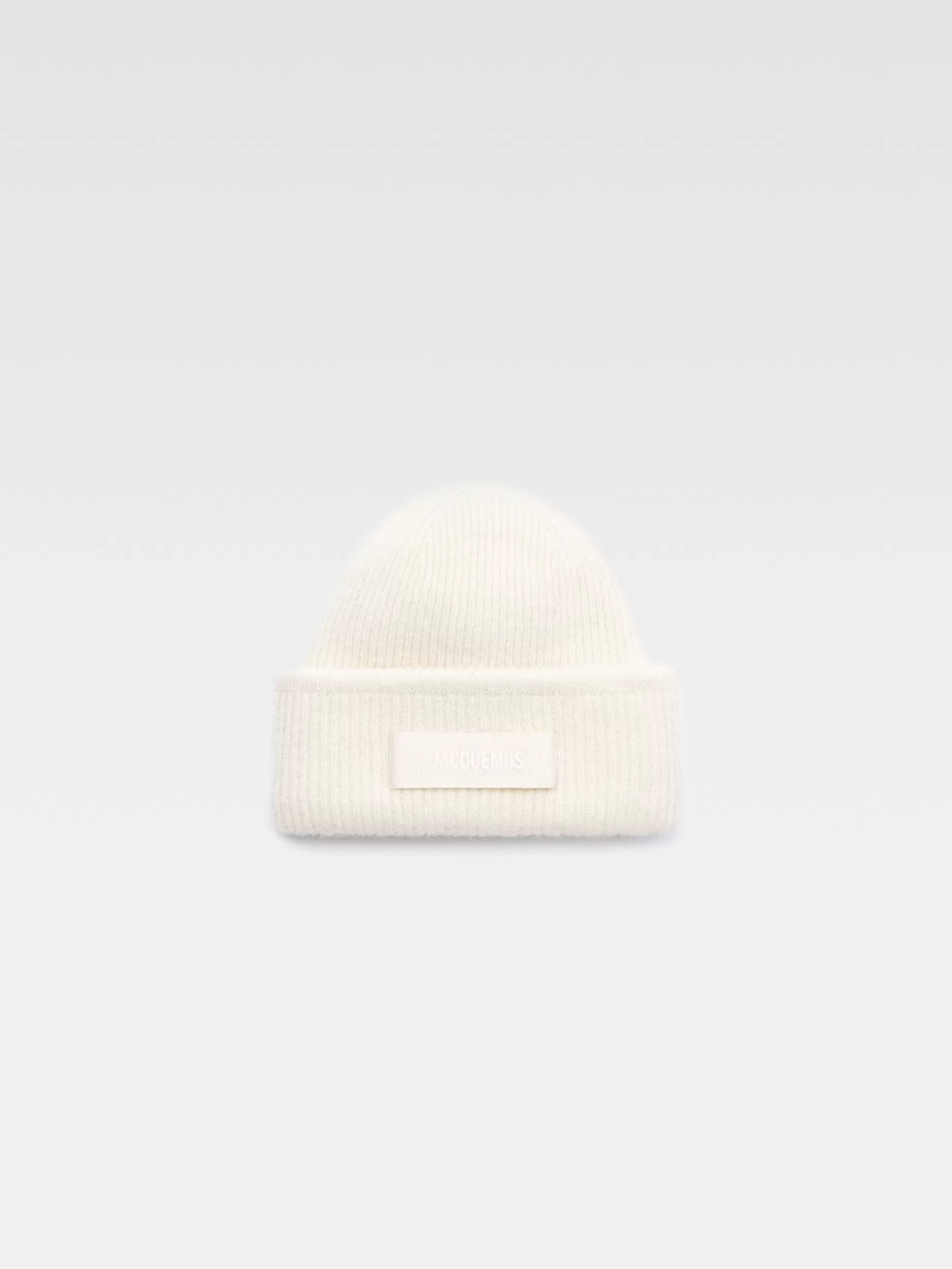 Shop Jacquemus De Gros Grain muts Off-White