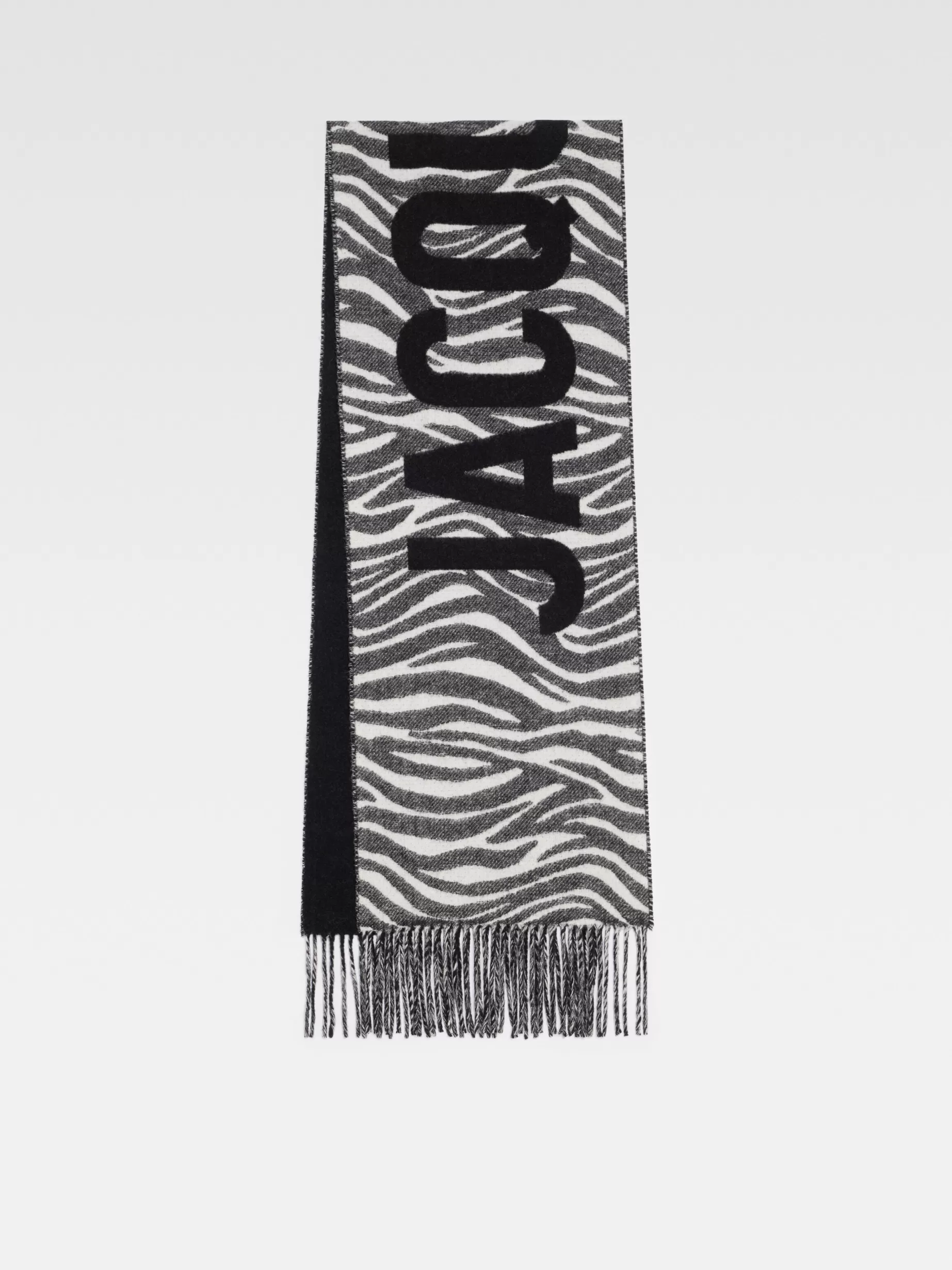 Cheap Jacquemus De sjaal Black&WhiteZebra