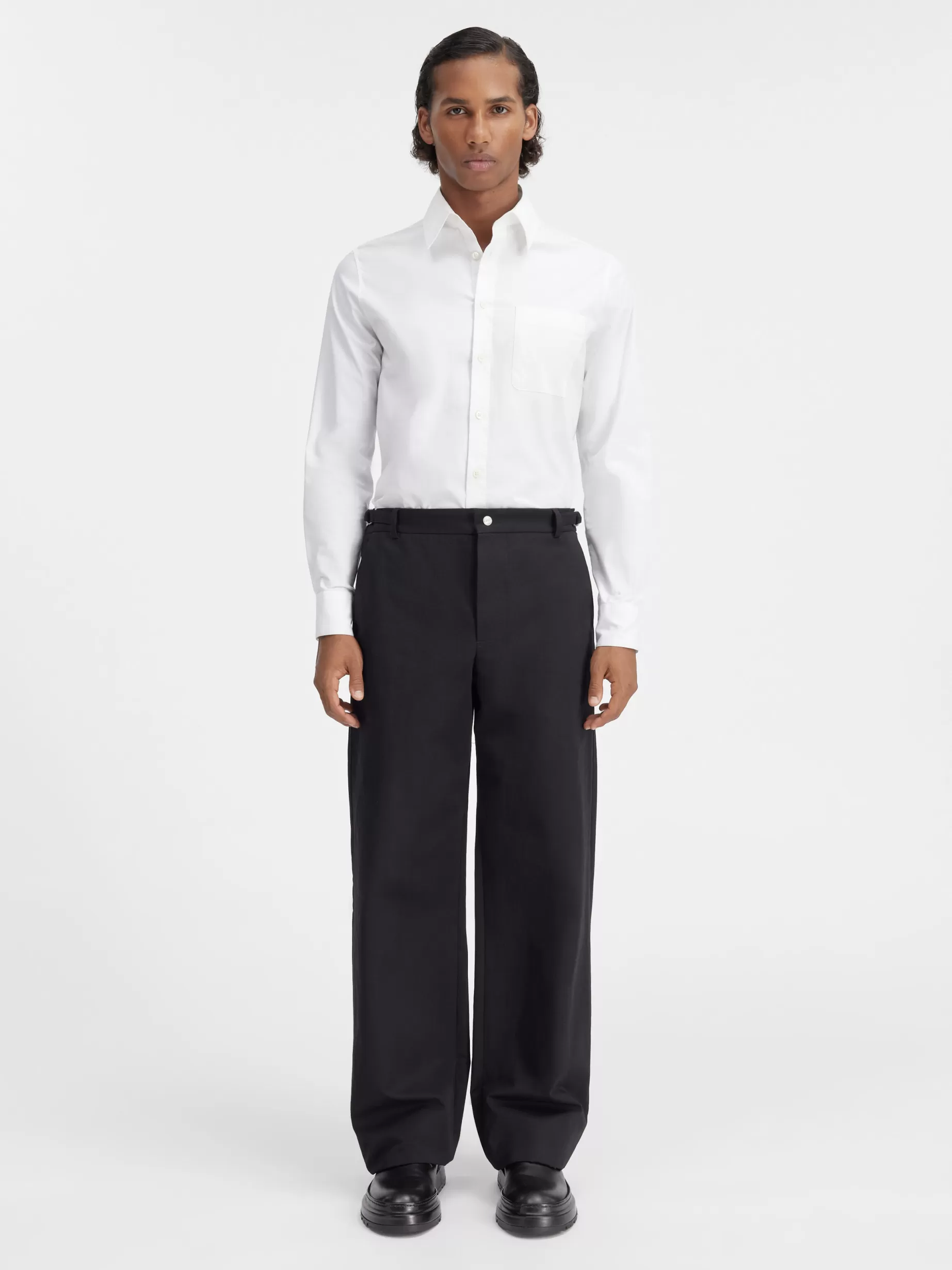 Store Jacquemus De Jean broek Black