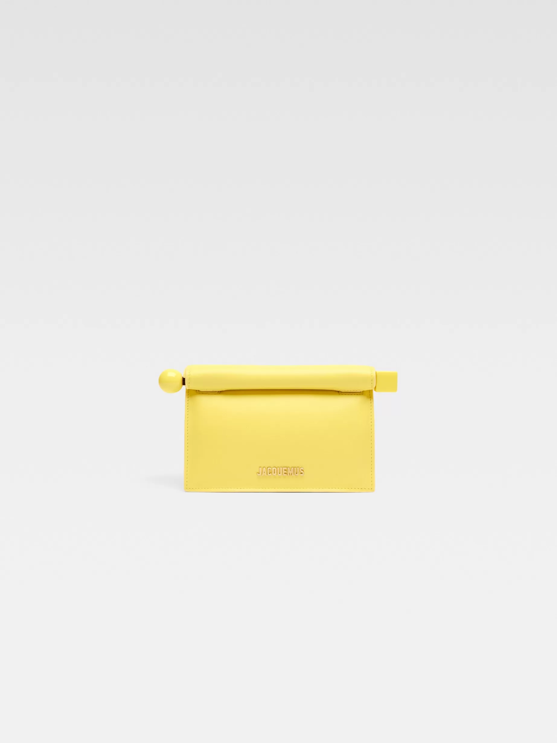 Flash Sale Jacquemus De kleine Rond Carré clutch Yellow