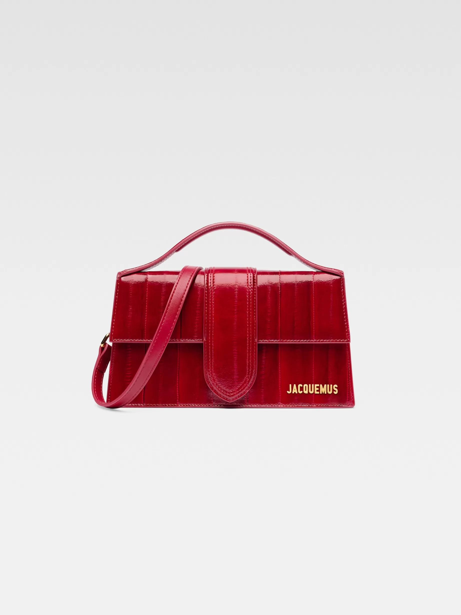 Shop Jacquemus De large Bambino DarkRed