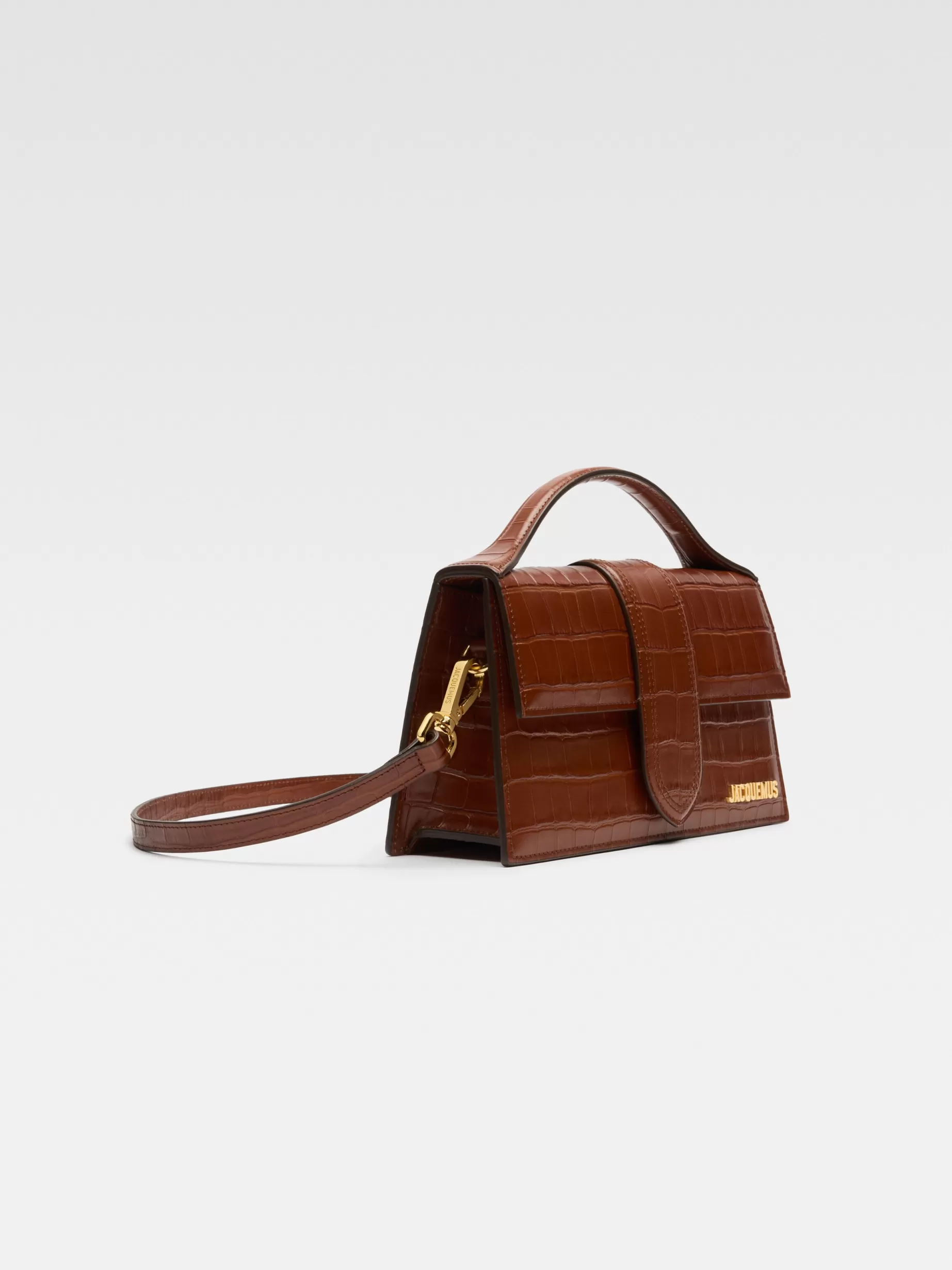 Discount Jacquemus De large Bambino Brown