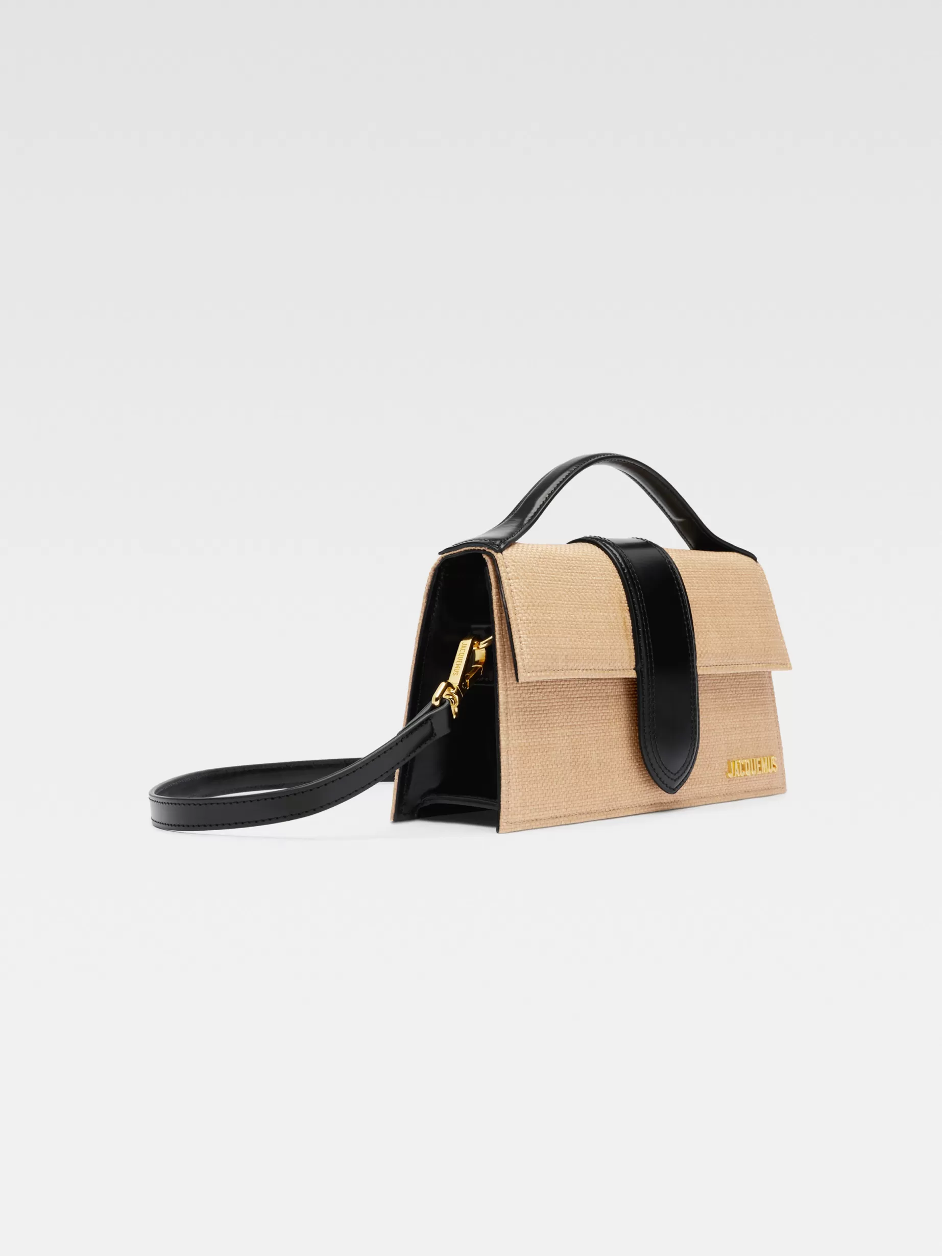 Best Jacquemus De large Bambino Ivory/Black