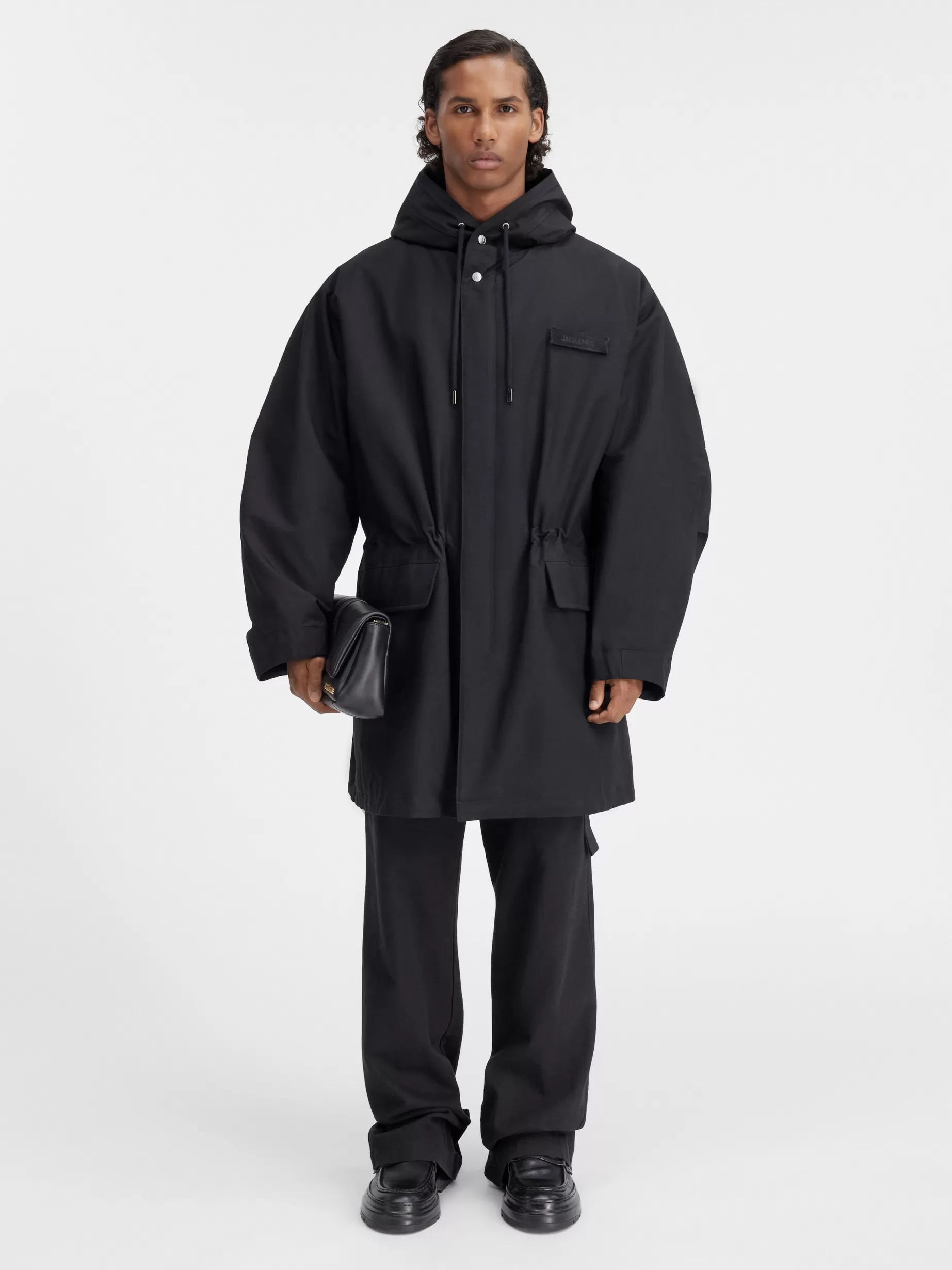 Best Jacquemus De Marrone parka Black