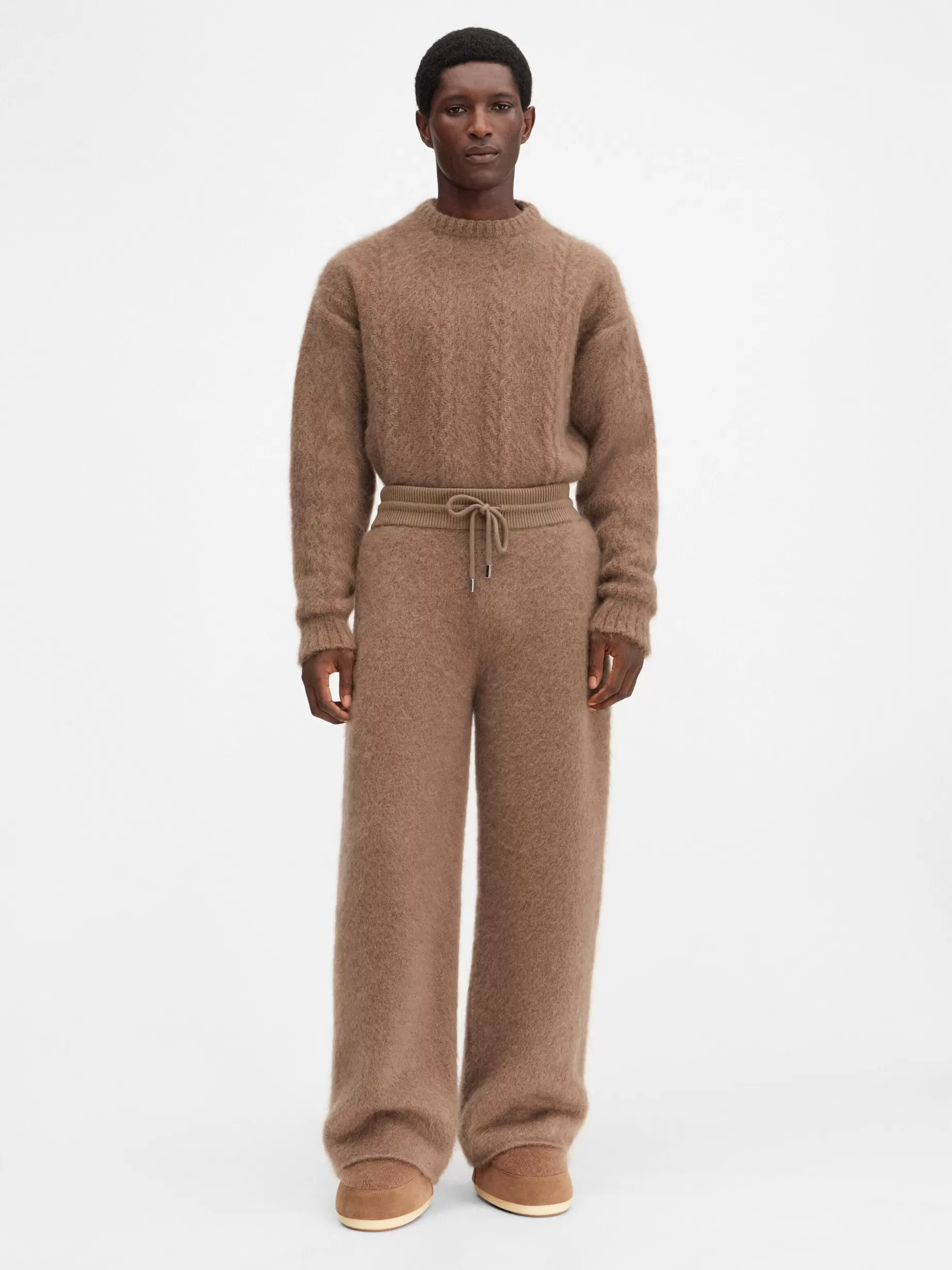 Discount Jacquemus De Nuvola-broek Camel