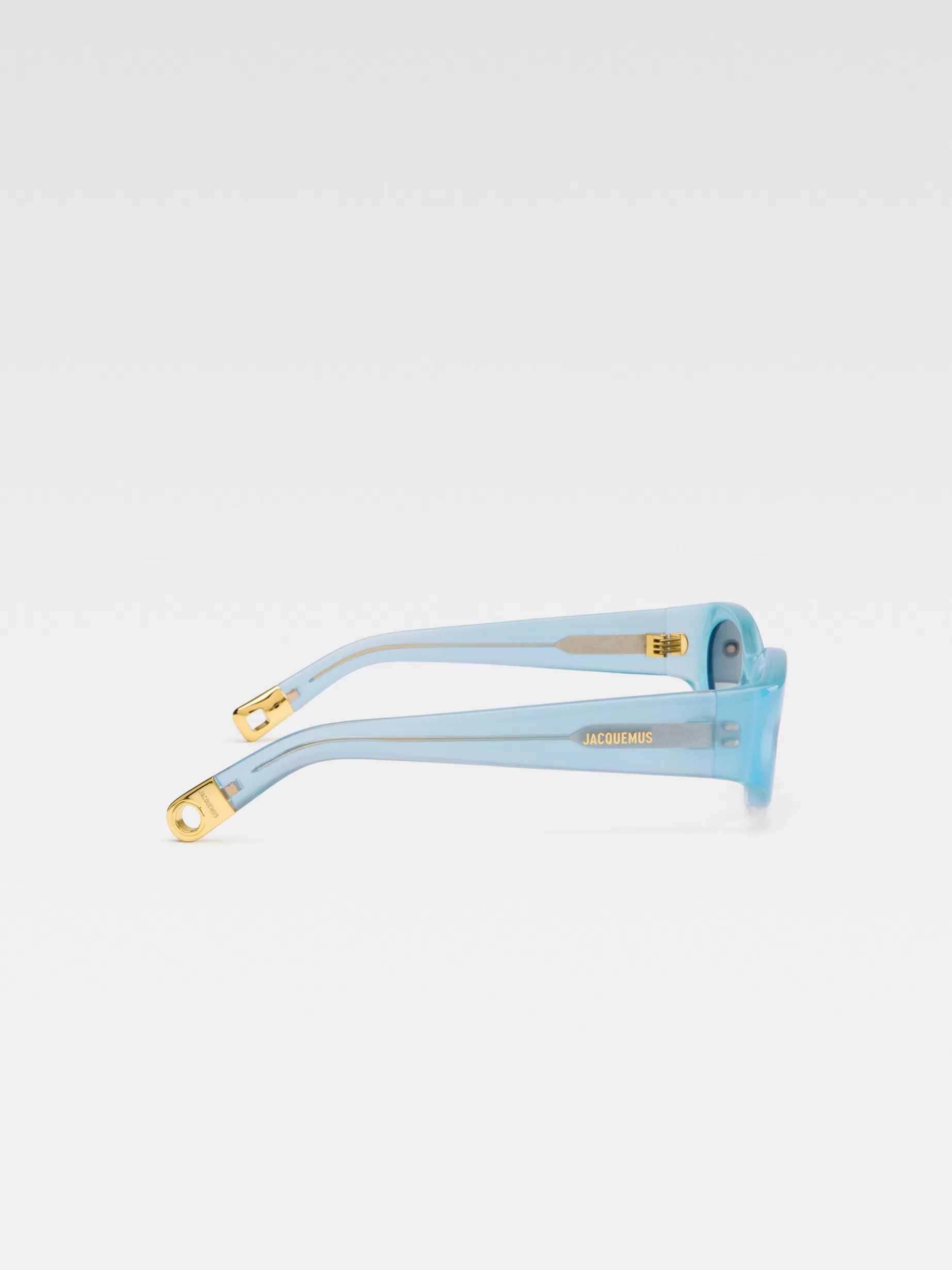 Clearance Jacquemus De Ovalo zonnebril LightBlue