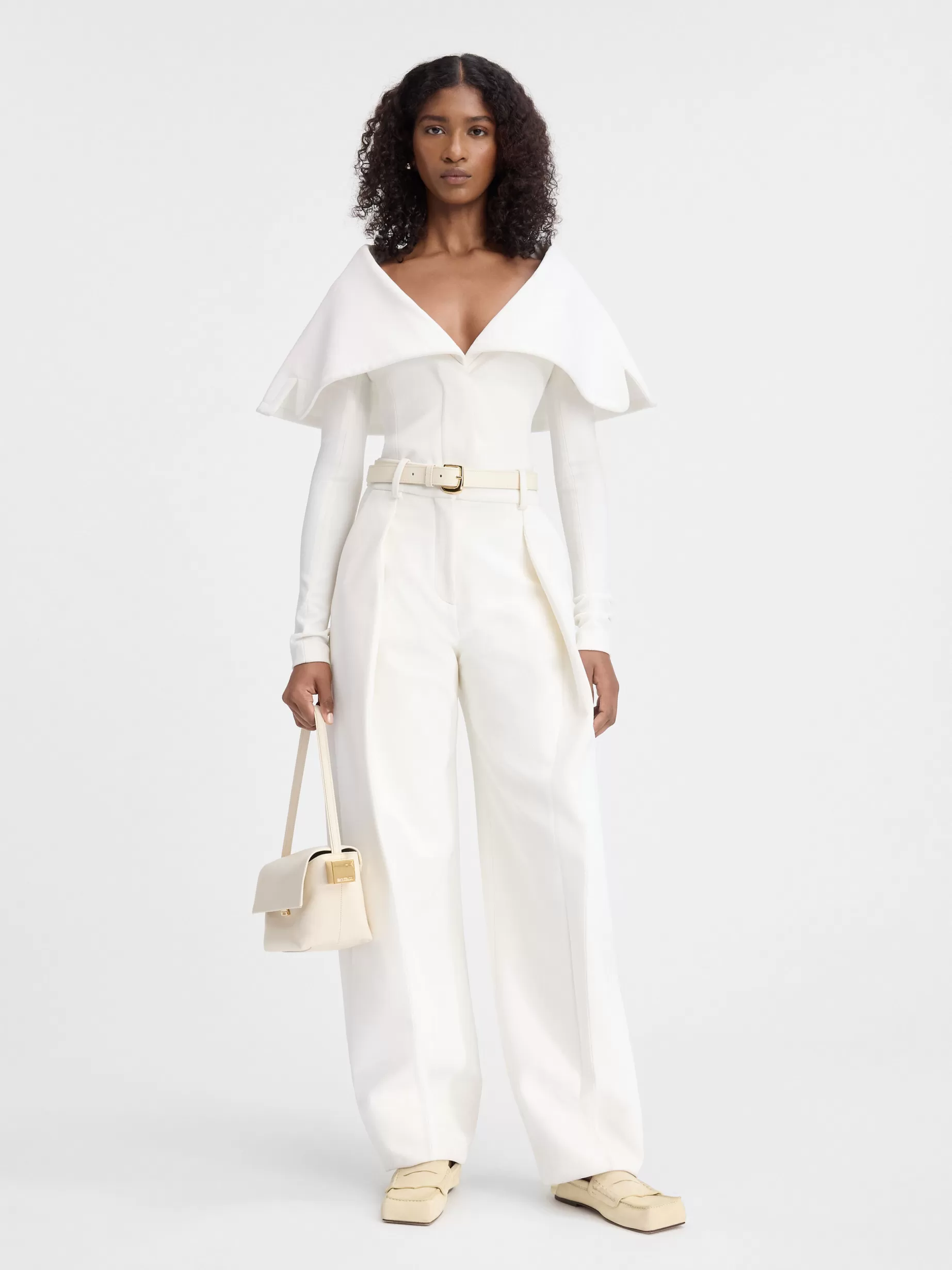 Best Jacquemus De Paseo broek White