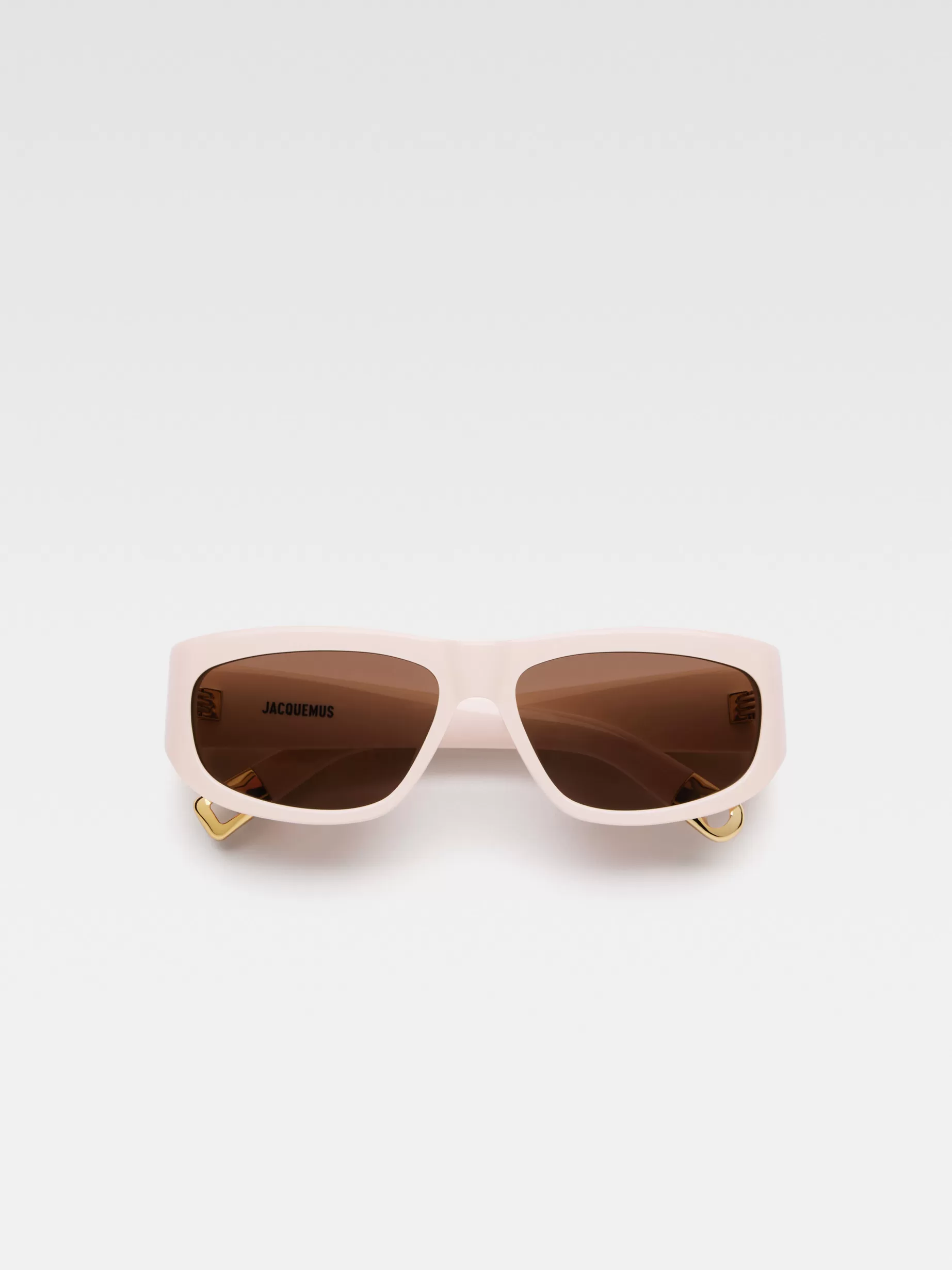 Cheap Jacquemus De Pilota zonnebril LightBeige