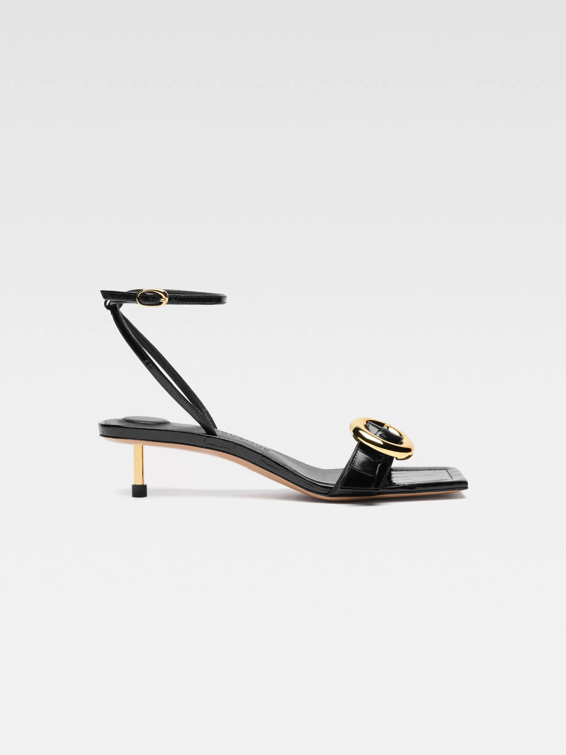 Fashion Jacquemus De Regalo lage sandalen Black