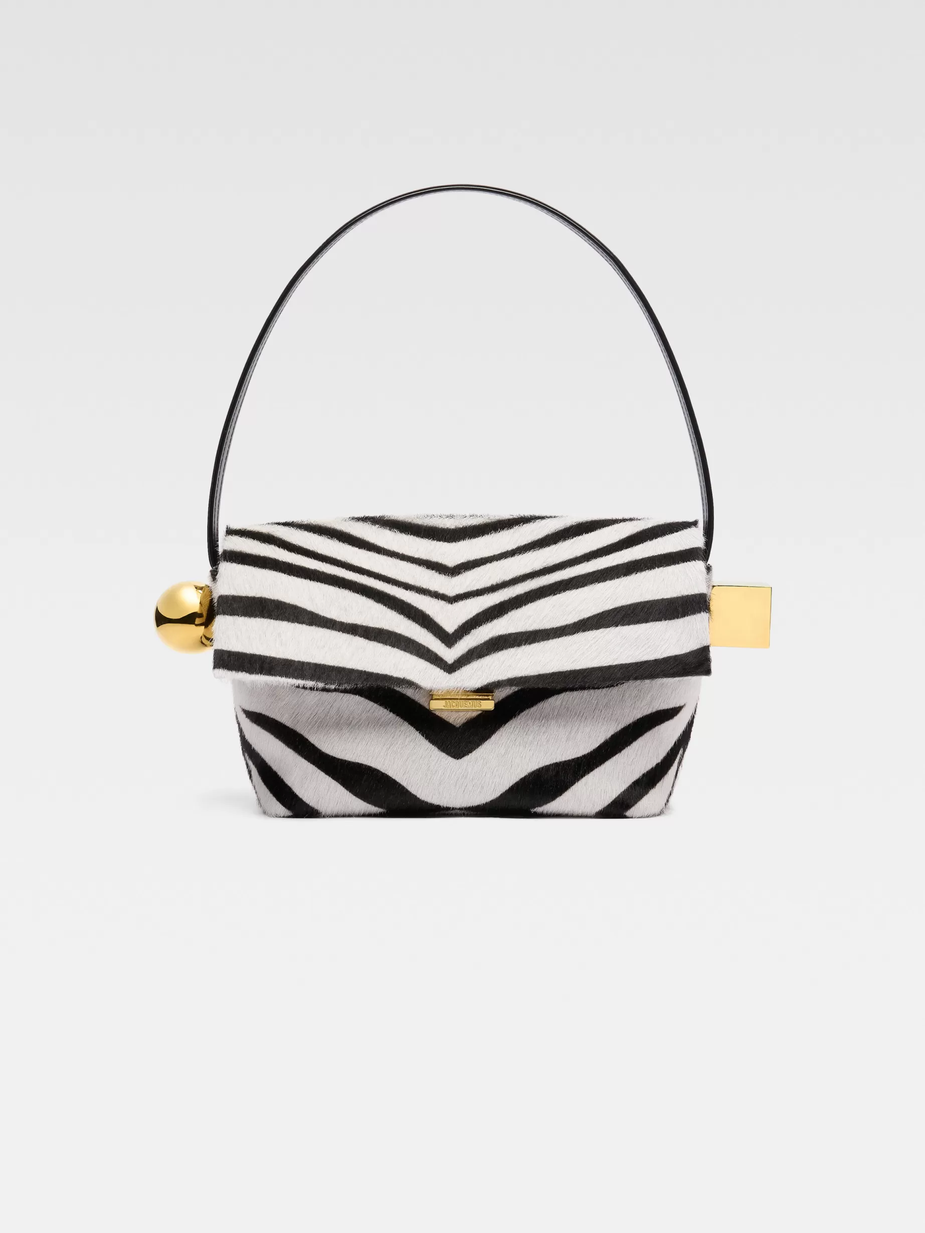 Cheap Jacquemus De Rond Carré Black&WhiteZebra