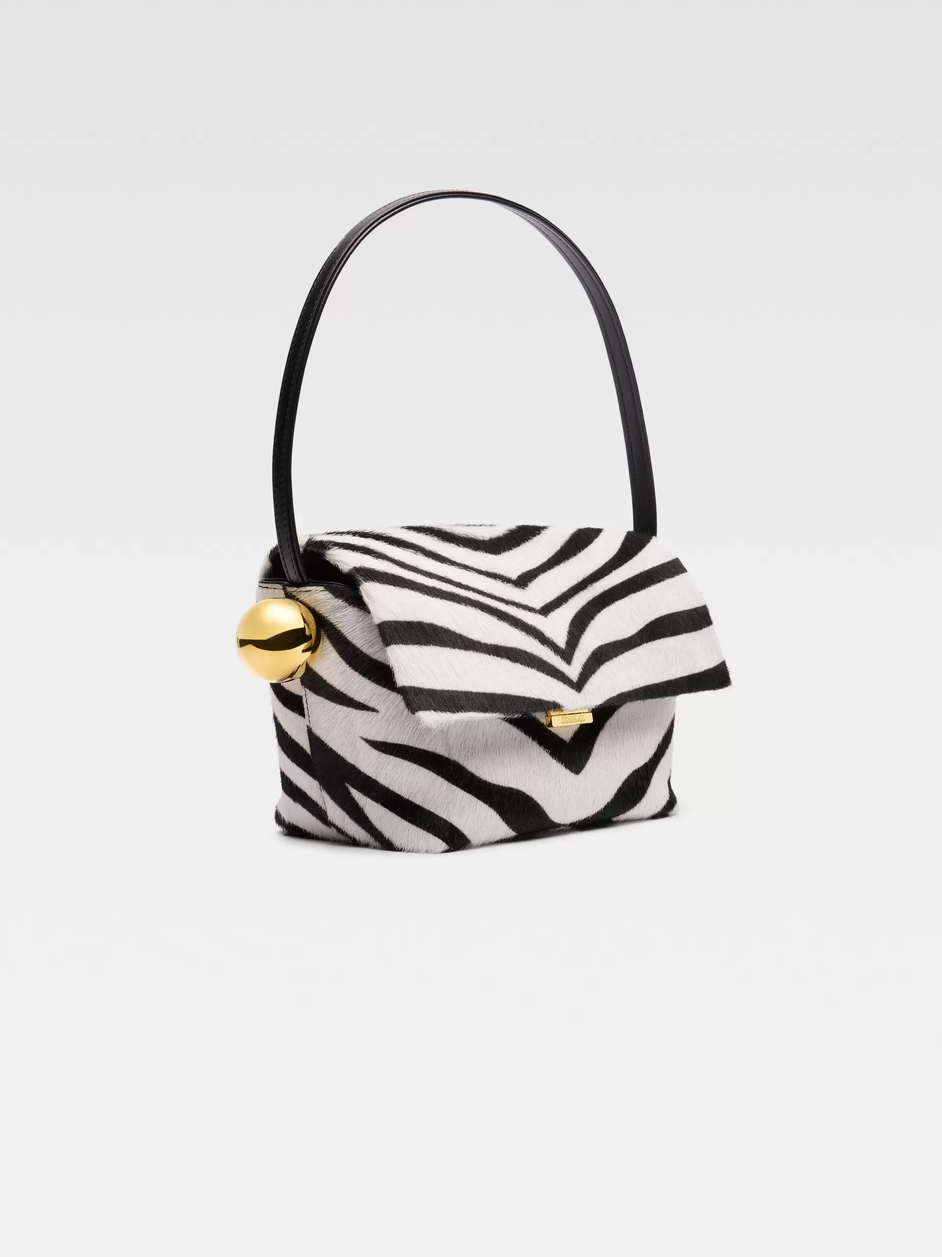 Cheap Jacquemus De Rond Carré Black&WhiteZebra