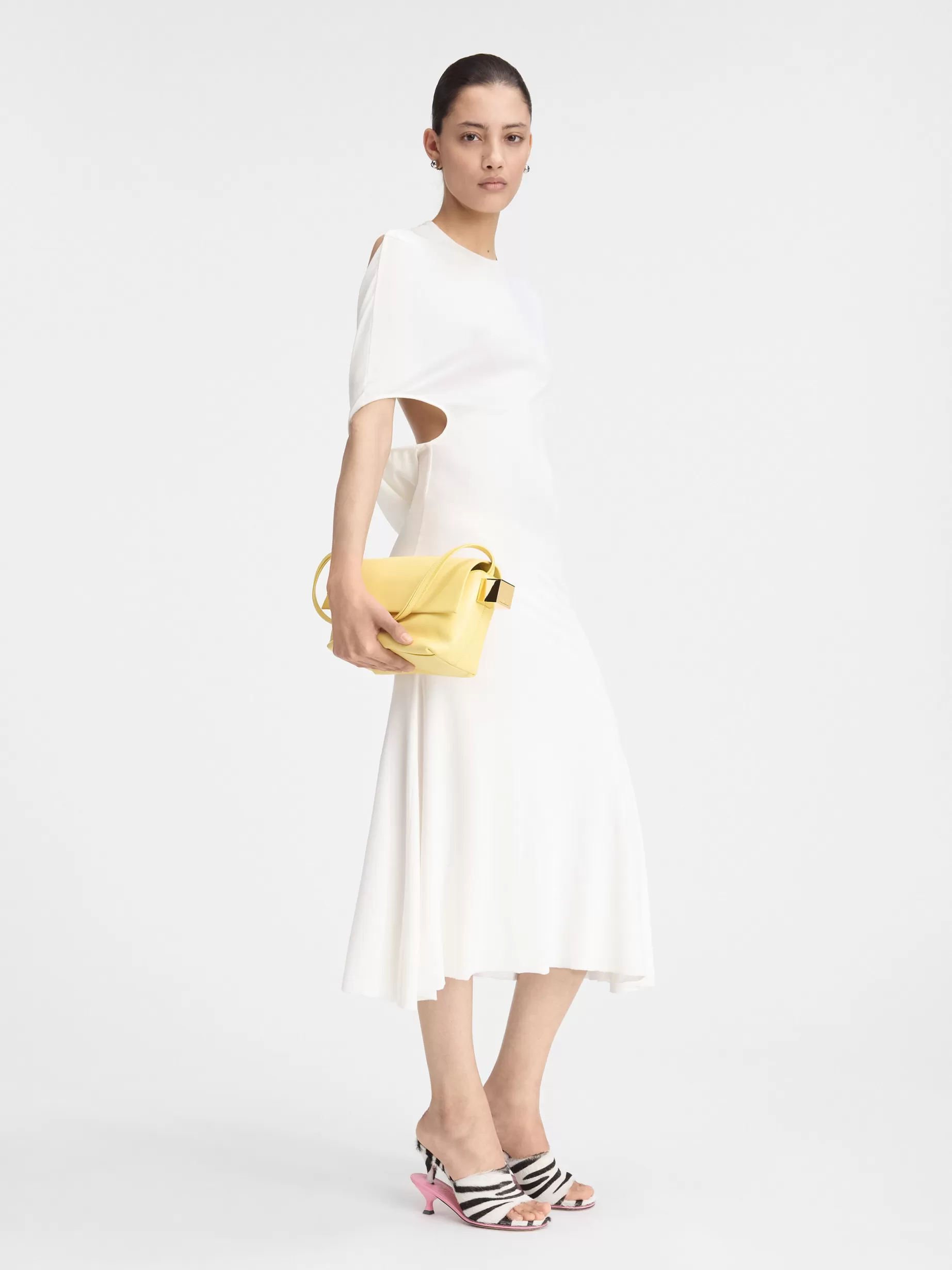 Outlet Jacquemus De Salerno jurk White