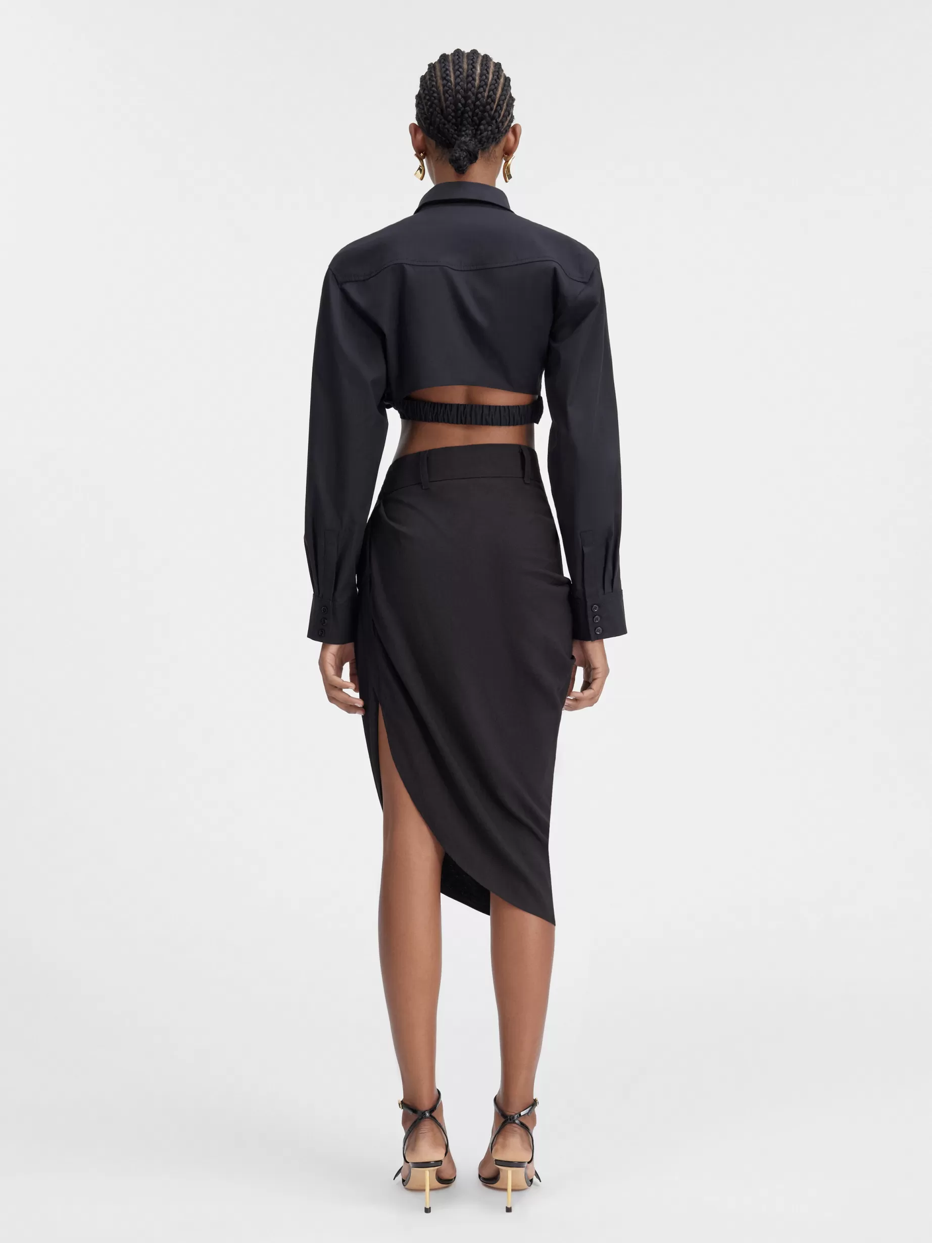 Best Jacquemus De Saudade rok Black