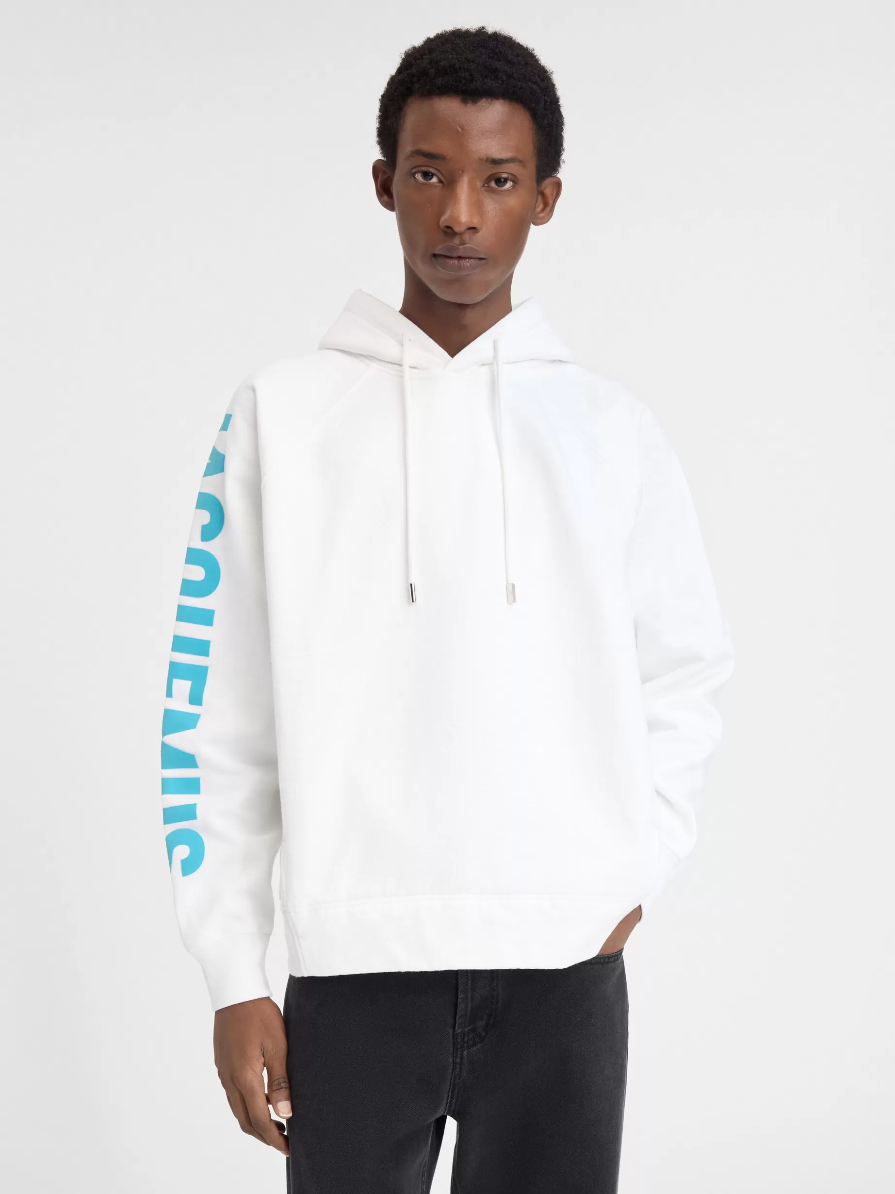 Hot Jacquemus De Typo hoodie Multi-White