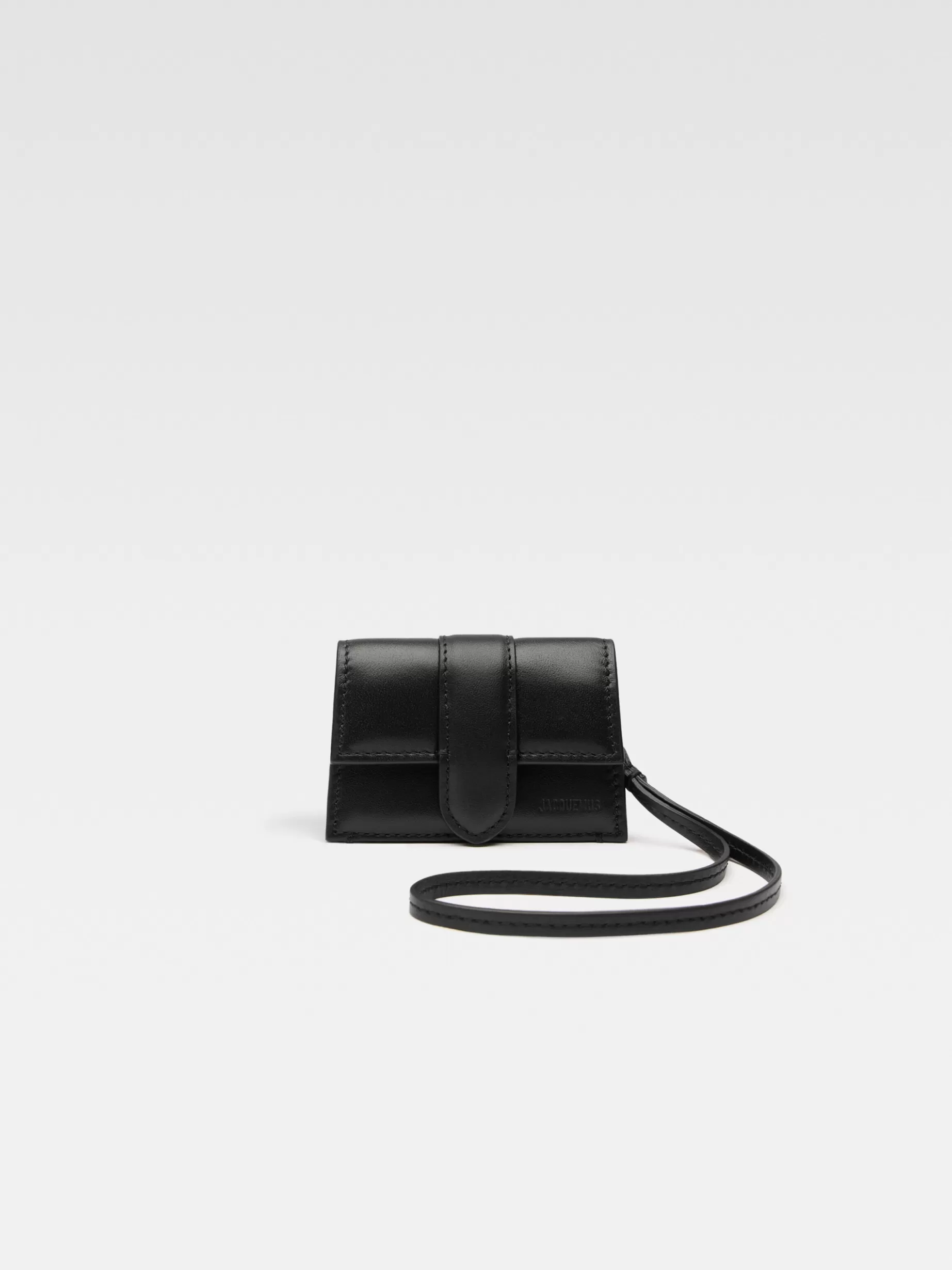 Shop Jacquemus Het Bambino hoesje met klep Black