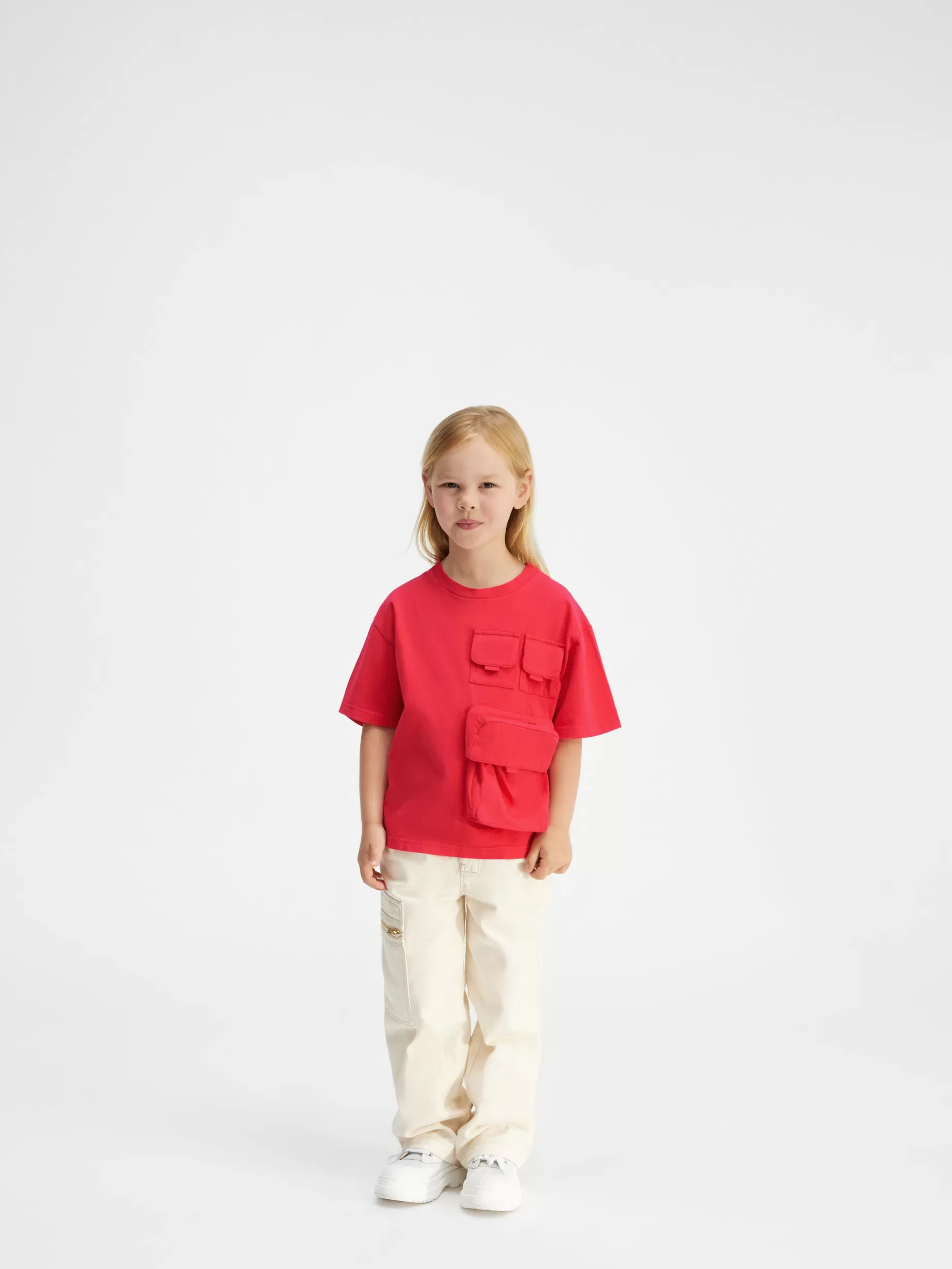 Cheap Jacquemus Het Bolso T-shirt voor kinderen Red