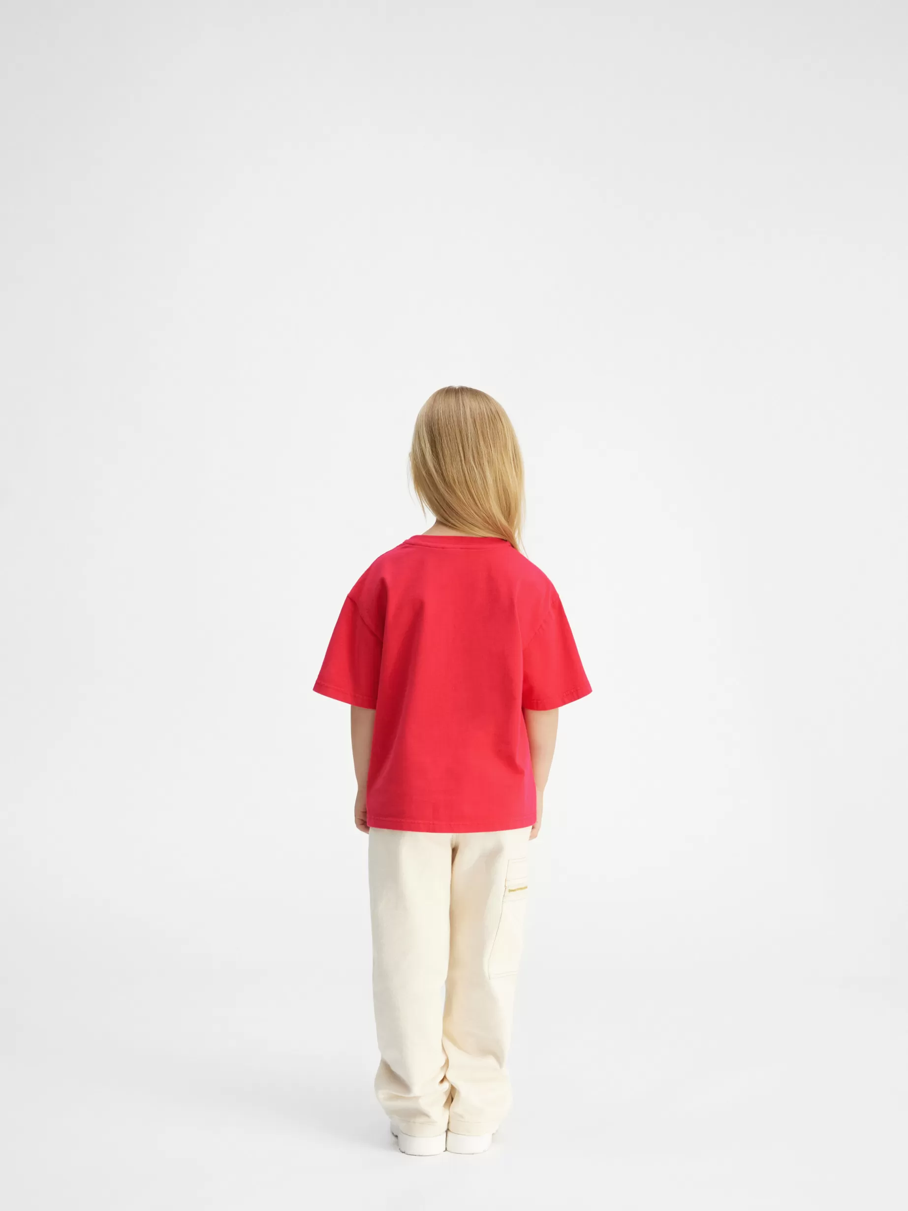 Cheap Jacquemus Het Bolso T-shirt voor kinderen Red