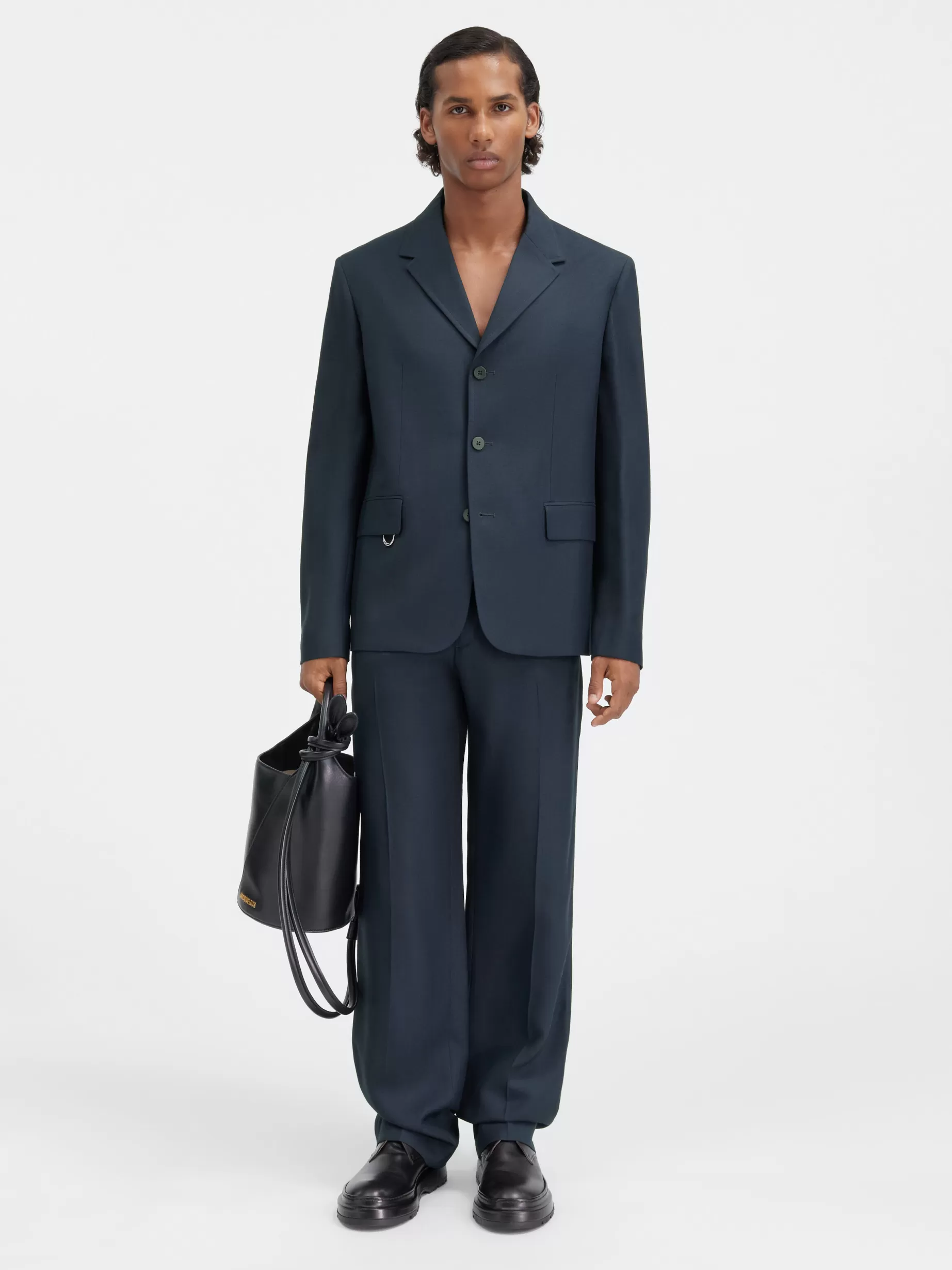 Cheap Jacquemus Het Cabri jasje DarkNavy