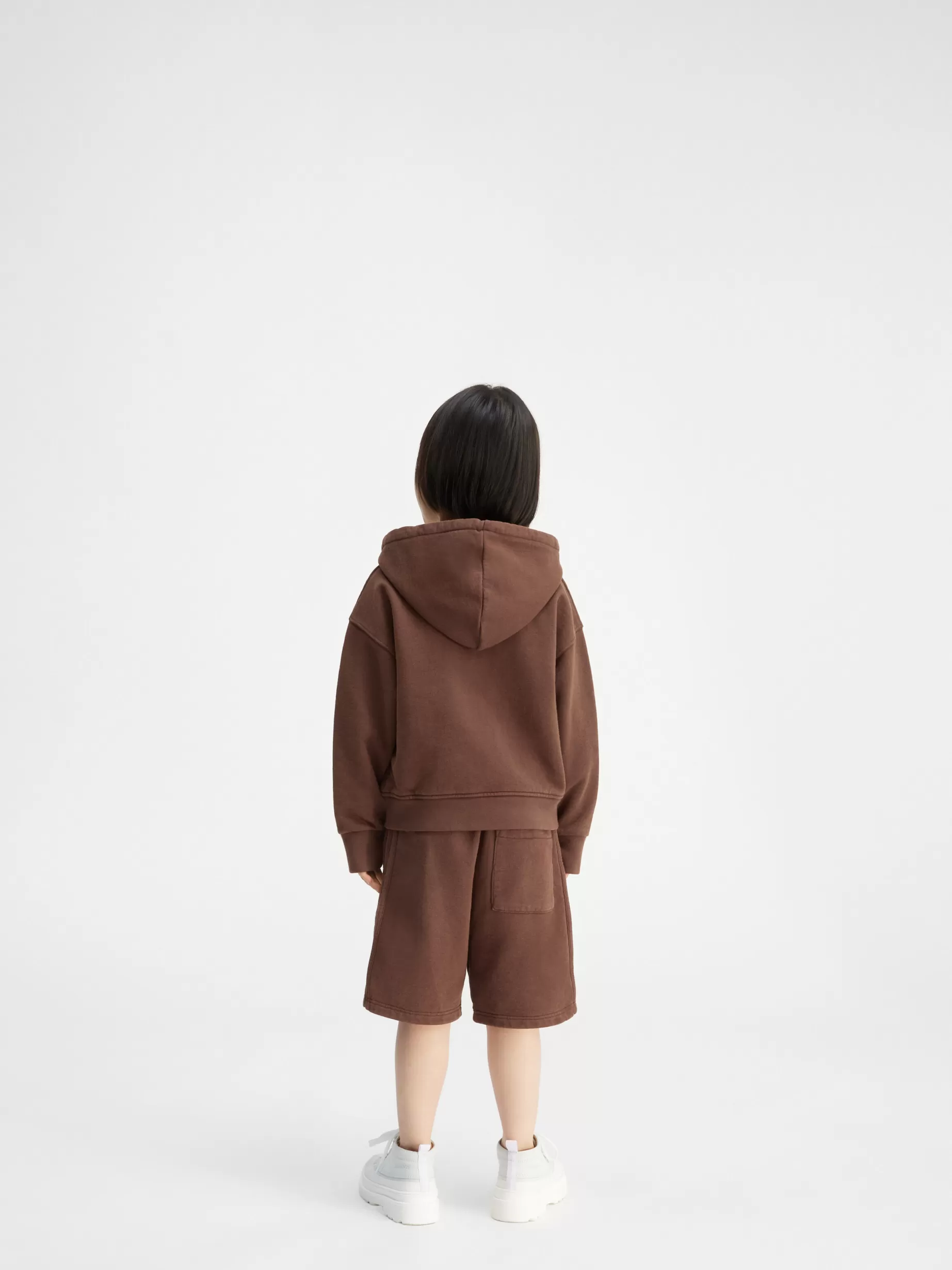 Hot Jacquemus Het Camargue sweatshirt met rits voor kinderen DarkBrown