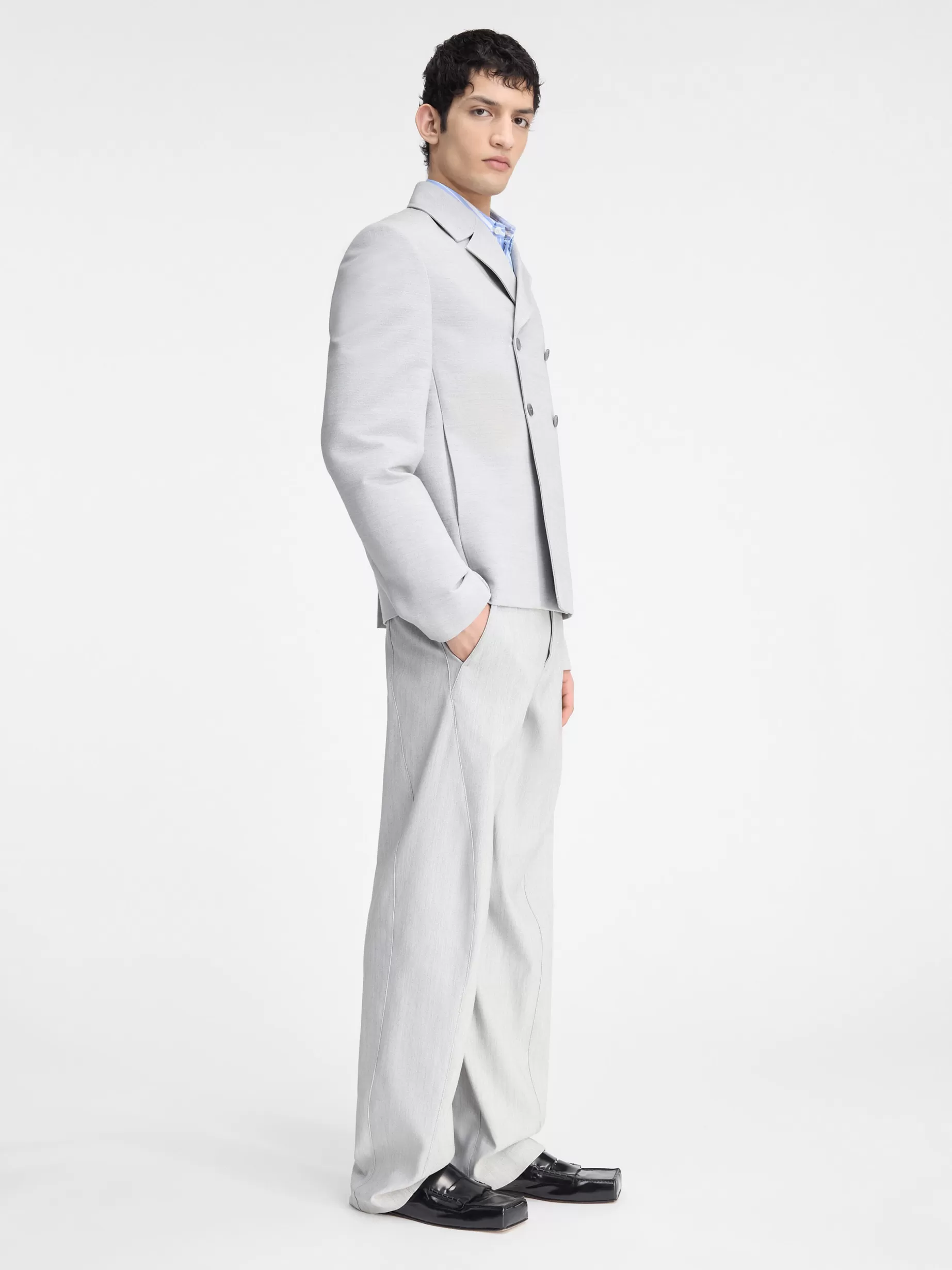 Store Jacquemus Het Cuadrada jasje LightGrey