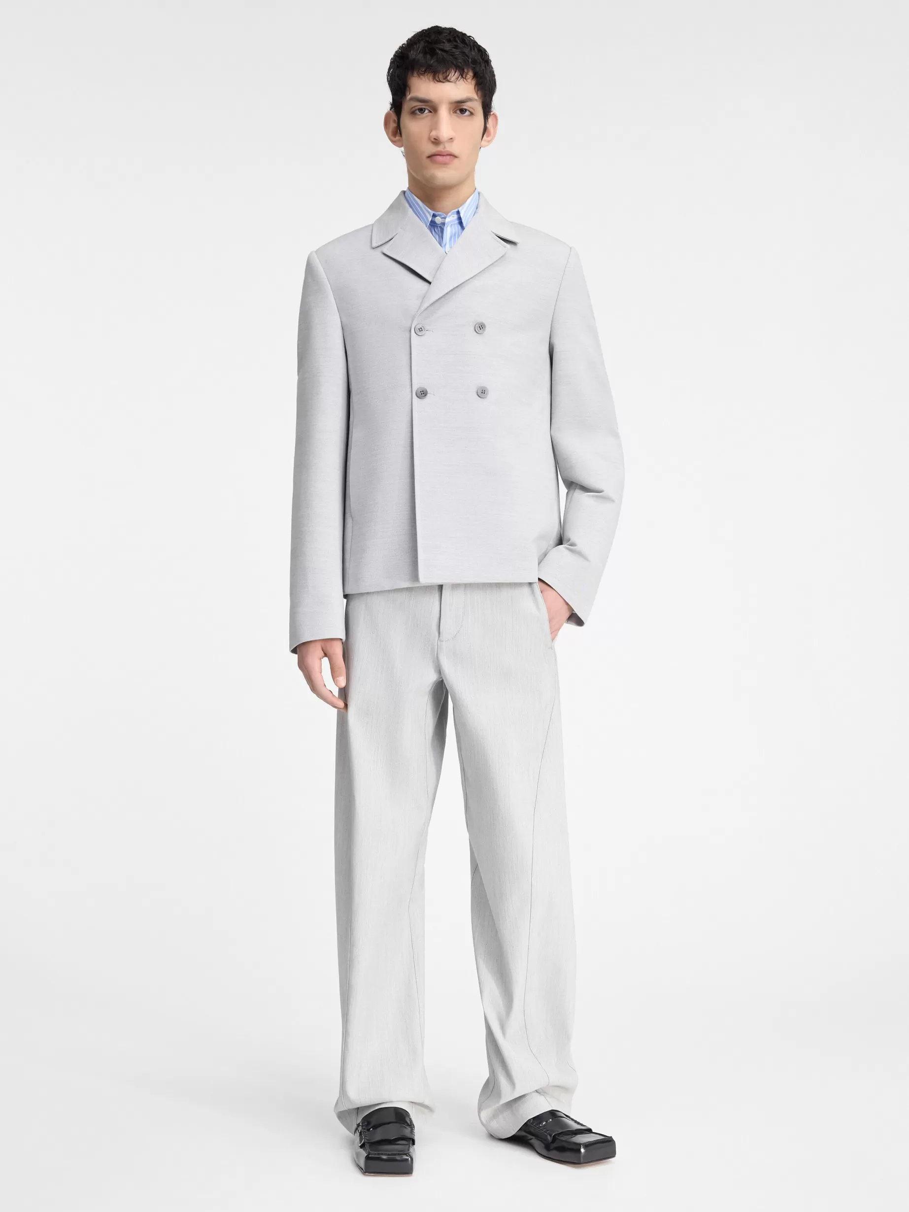 Outlet Jacquemus Het Giacca jasje LightGrey